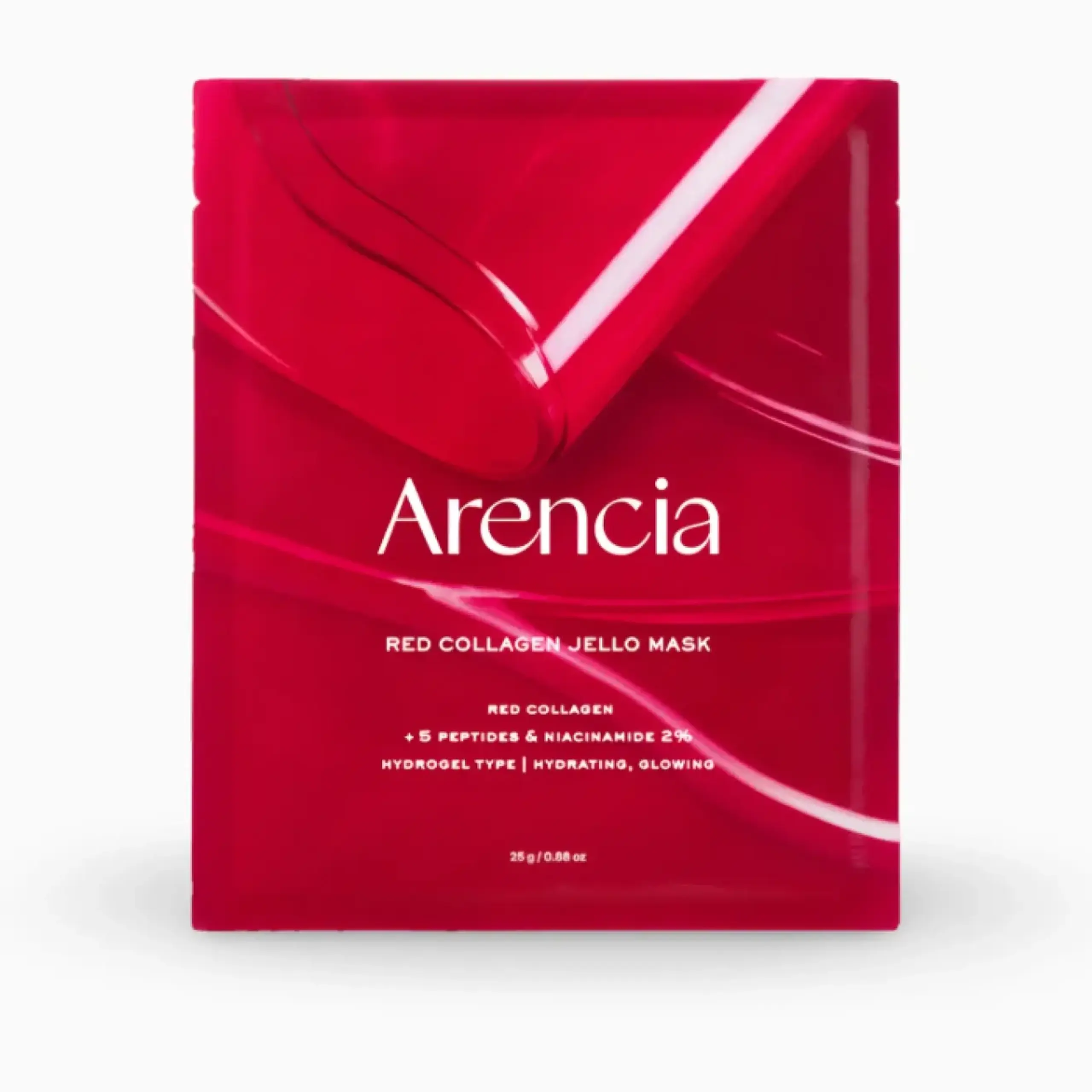 Arencia, Red Collagen Jello Mask, 25 gr.