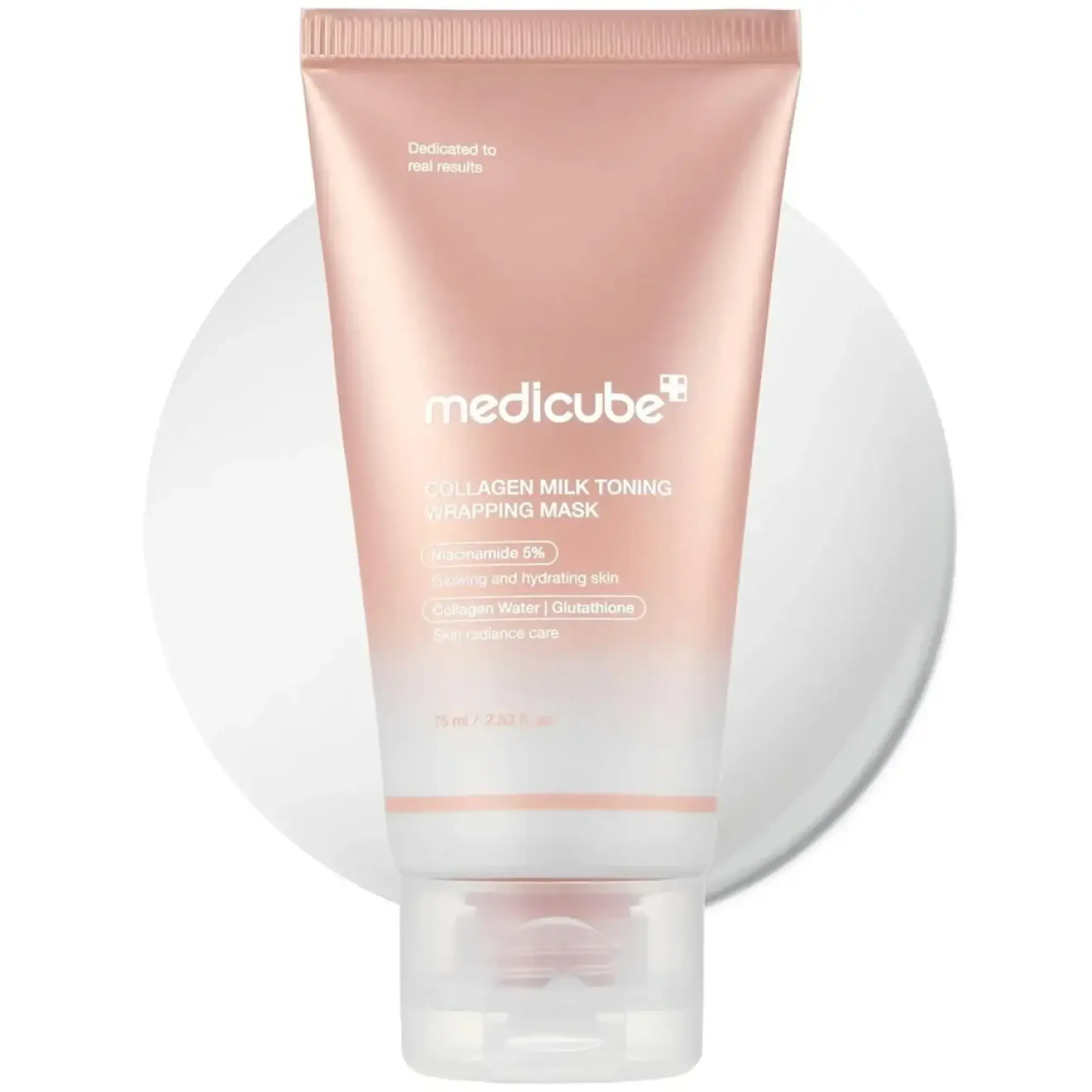 Medicube, Collagen Milk Toning Wrapping Mask, 75 ml