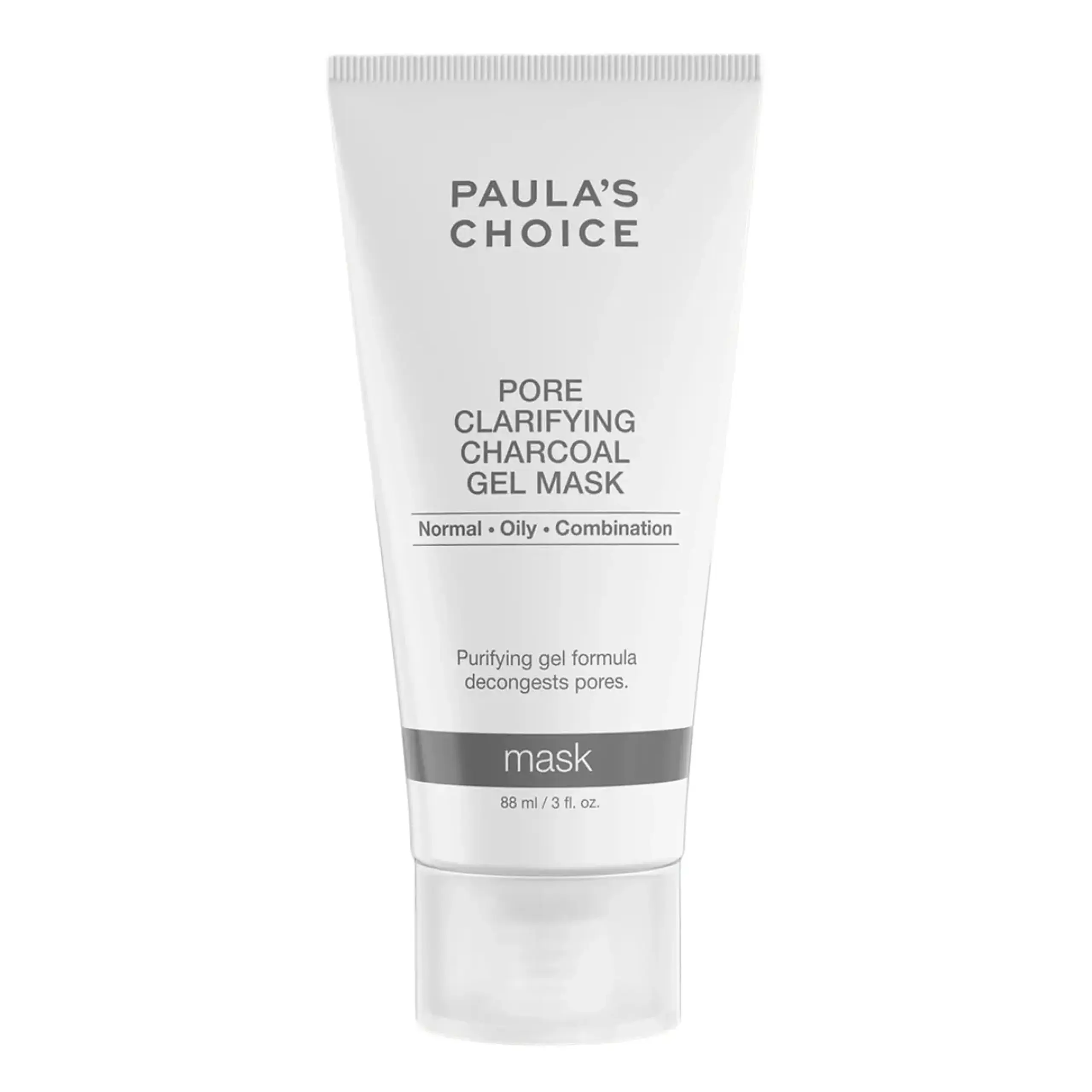 Paulas Choice, Pore Clarifying Charcoal Gel Mask, 88 ml