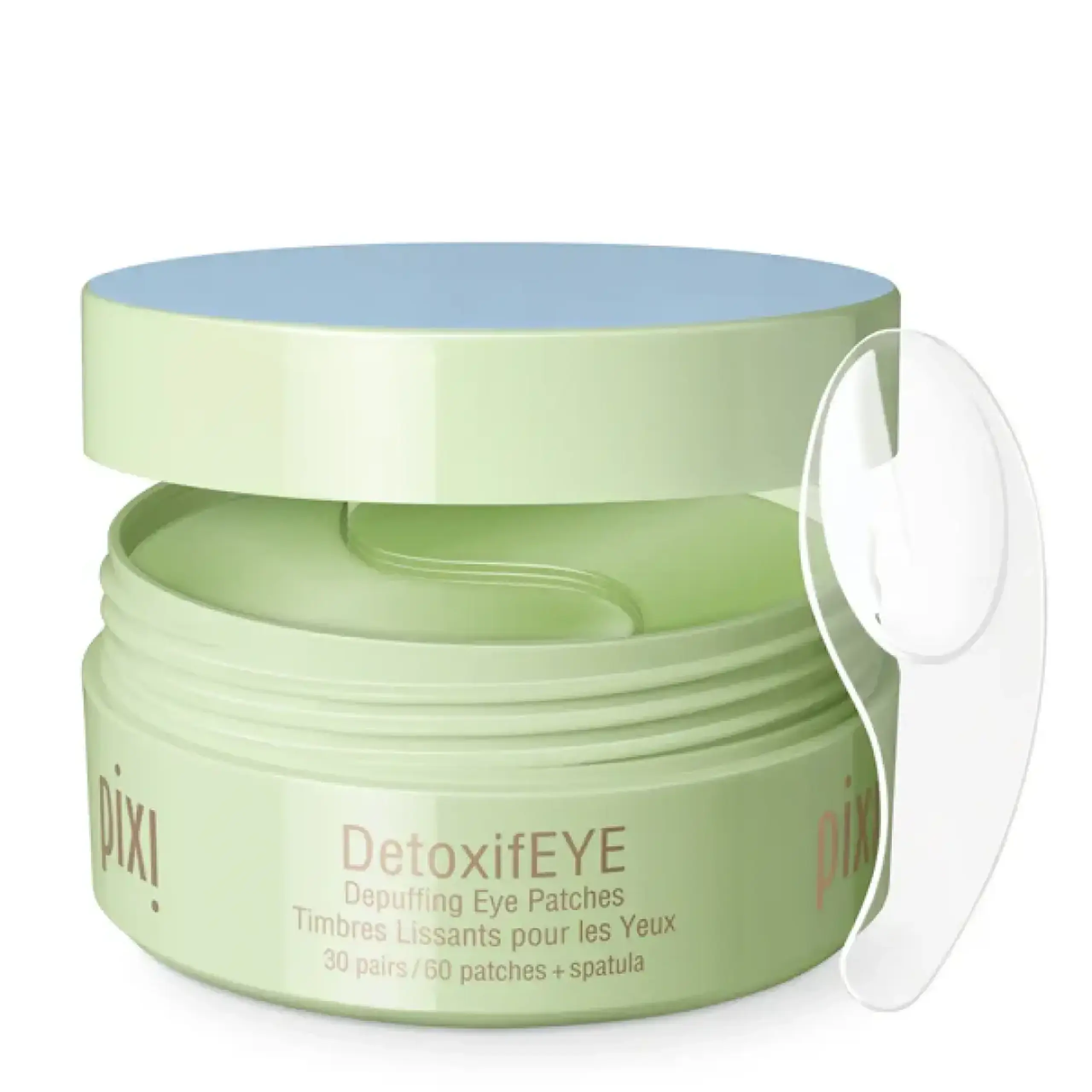 Pixi, DetoxifEye Depuffing Eye Patches 30 pairs/60 Patches+Spatula