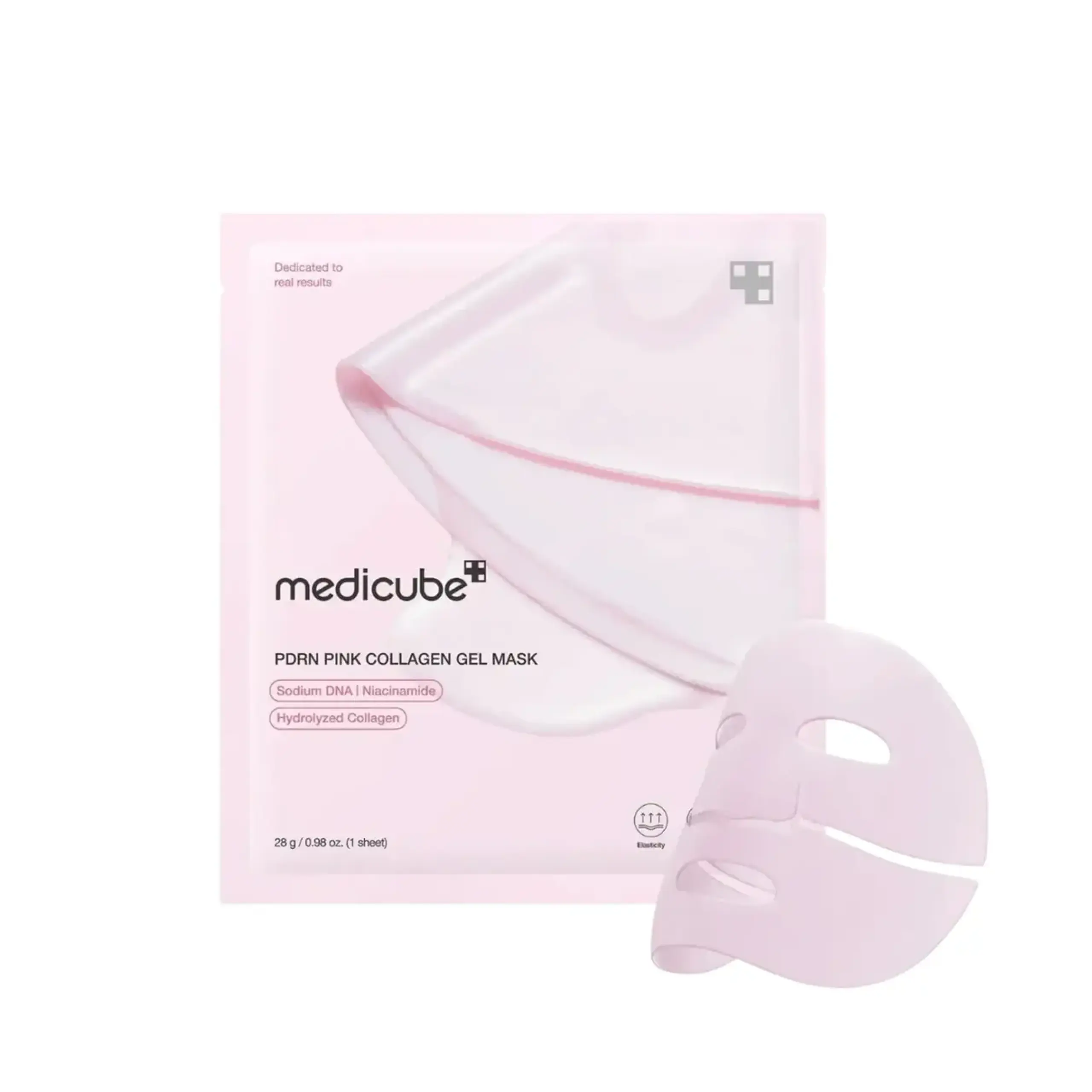 Medicube, PDRN Pink Collagen Gel Mask, 28 gr.