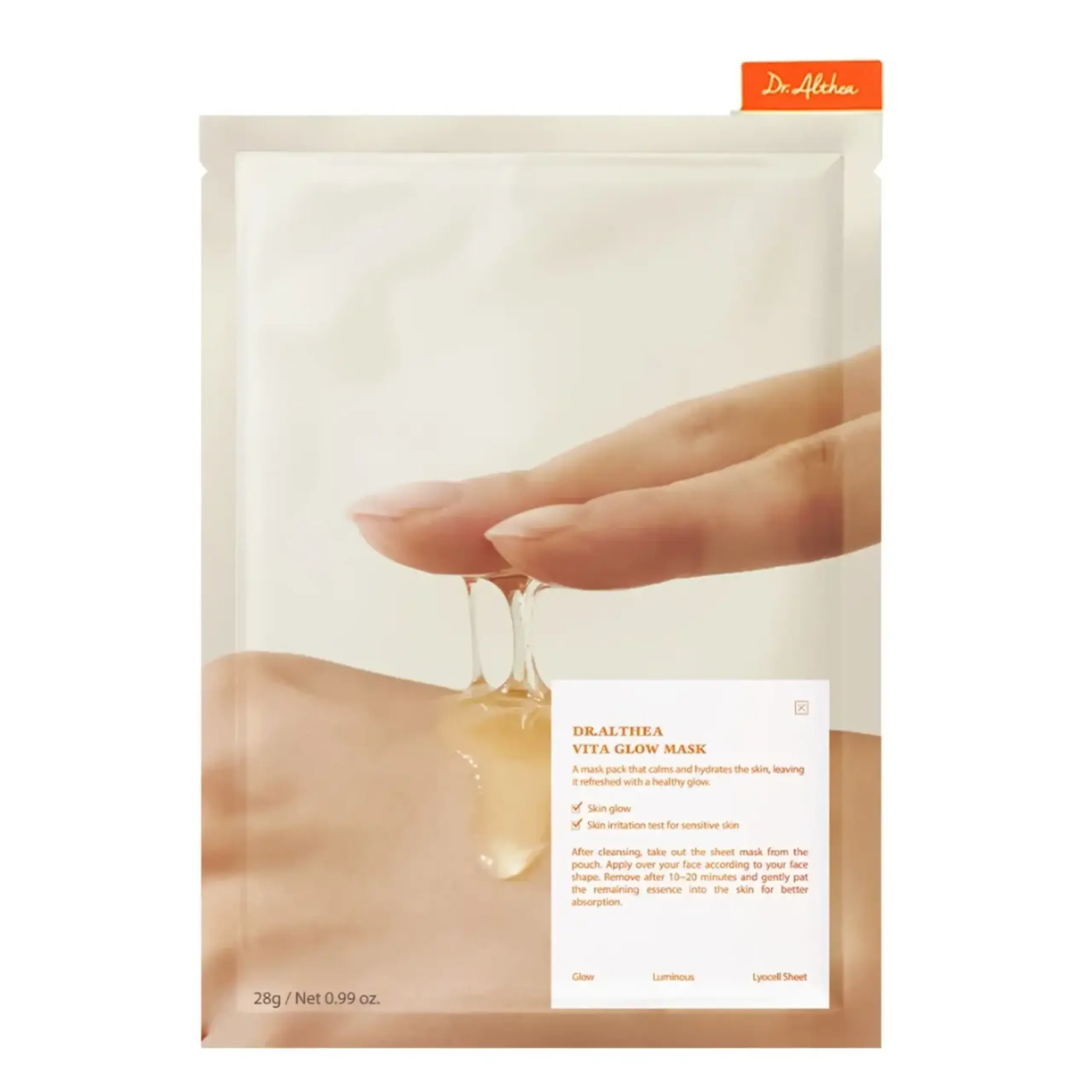 Dr. Althea, Vita Glow Mask, 28 g