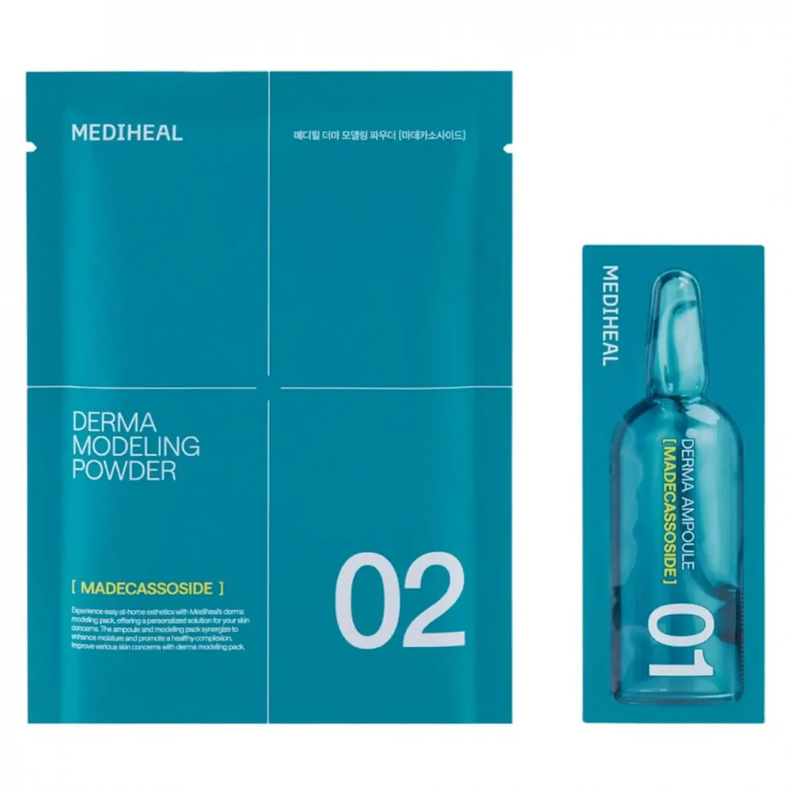 Mască alginantă Mediheal, Modeling Pack Madecassoside, 28 gr