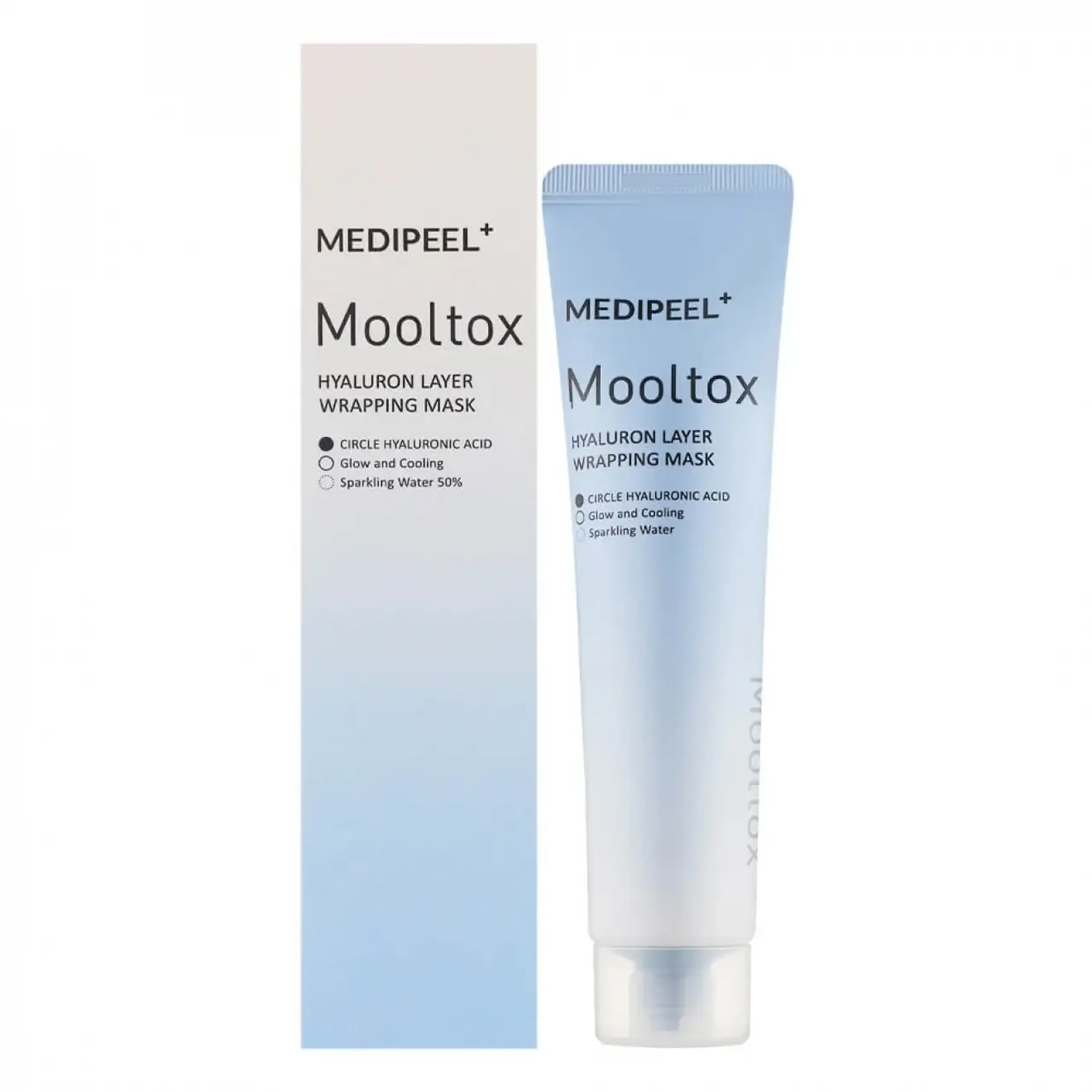 Masca răcoritoare tip peliculă Medi-Peel, Mooltox Hyaluronic Layer Wrapping Mask, 70 ml