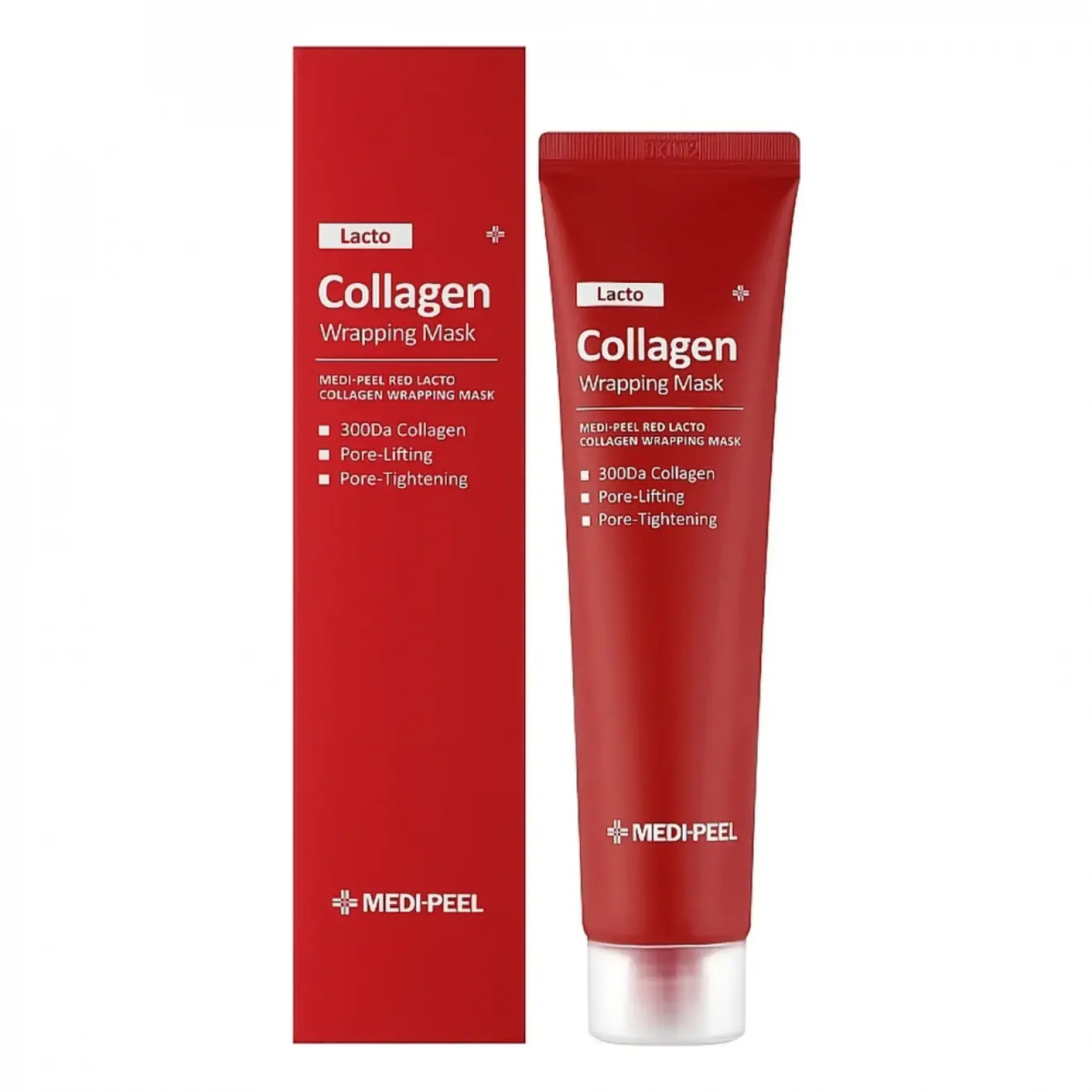 Mască-peliculă pentru îngustarea porilor Medi-Peel, Lacto Collagen Wrapping Mask, 70 ml