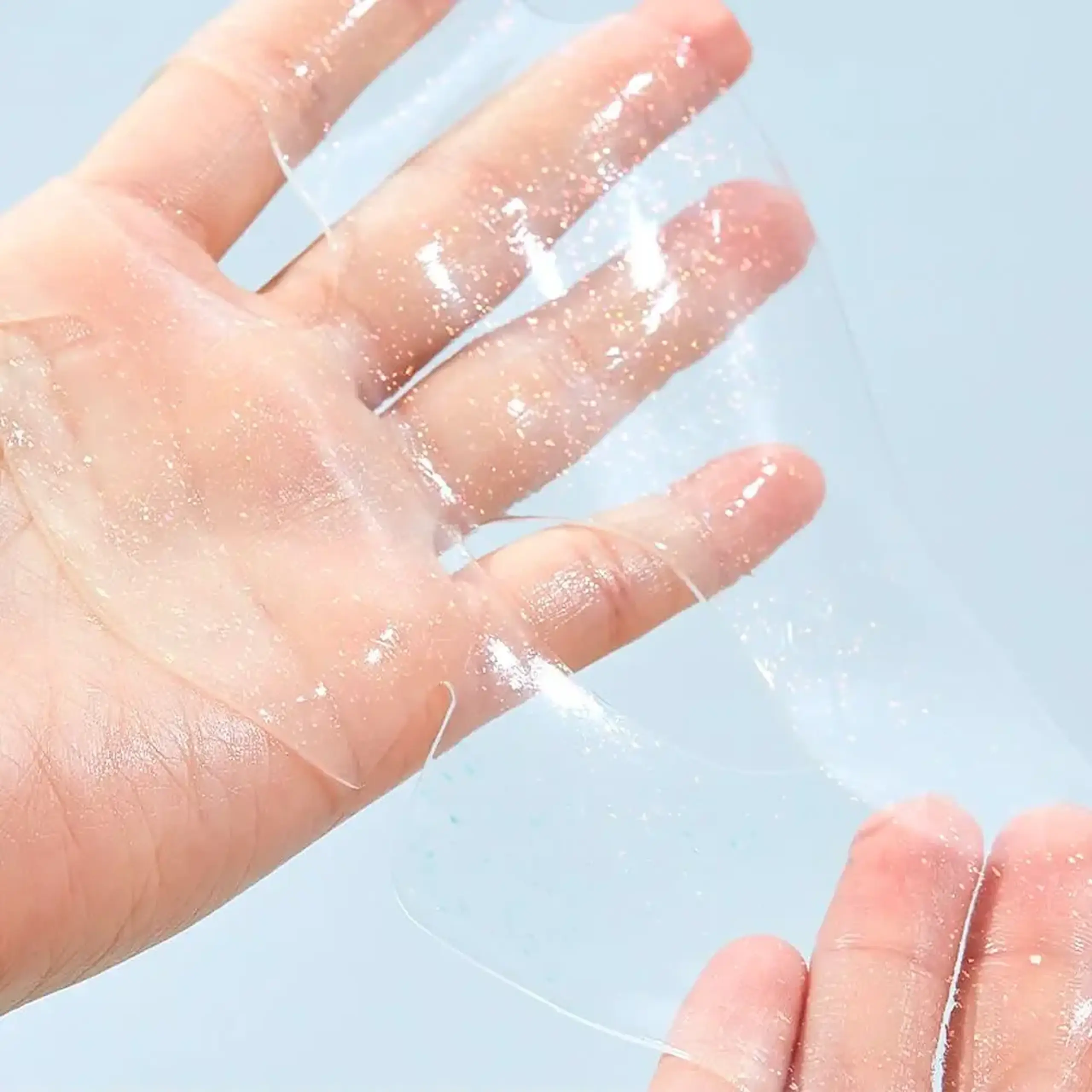 Mască de hidrogel cu pulbere de perle Petitfee, Aura Quartz Hydrogel Face Mask