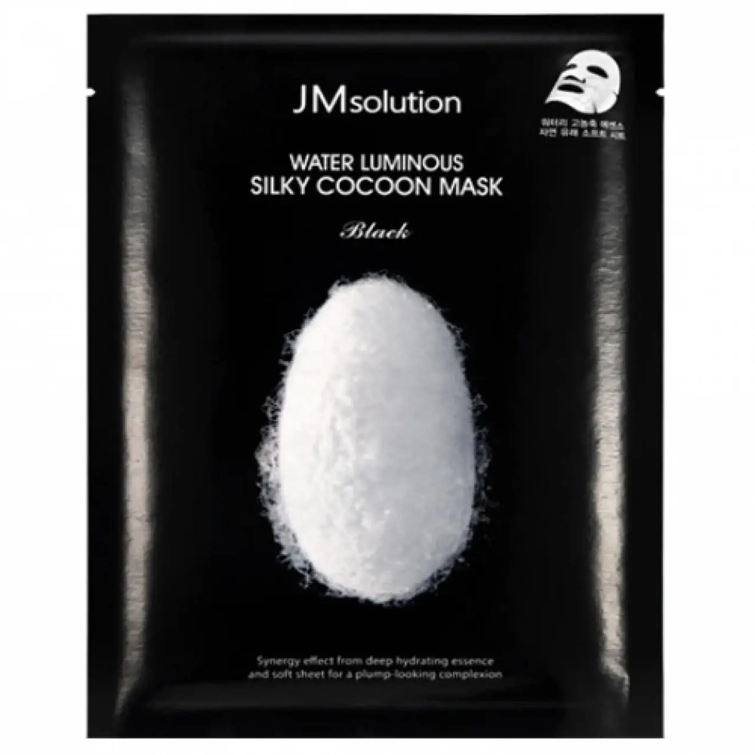 JMsolution, Water Luminous Silky Cocoon Mask Black, 35ml