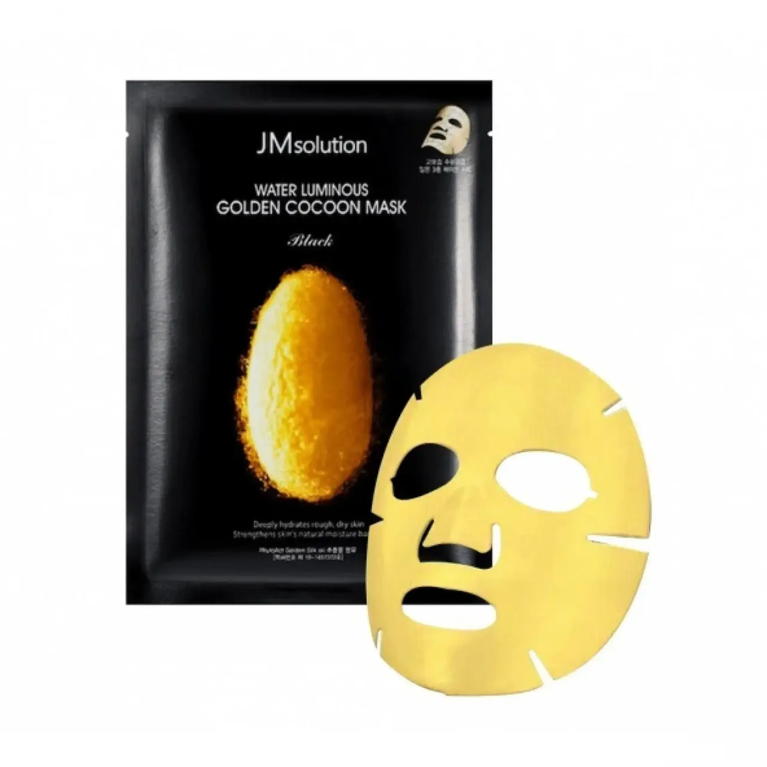 JMsolution, Water Luminous Golden Cocoon Mask Black, 45 gr.