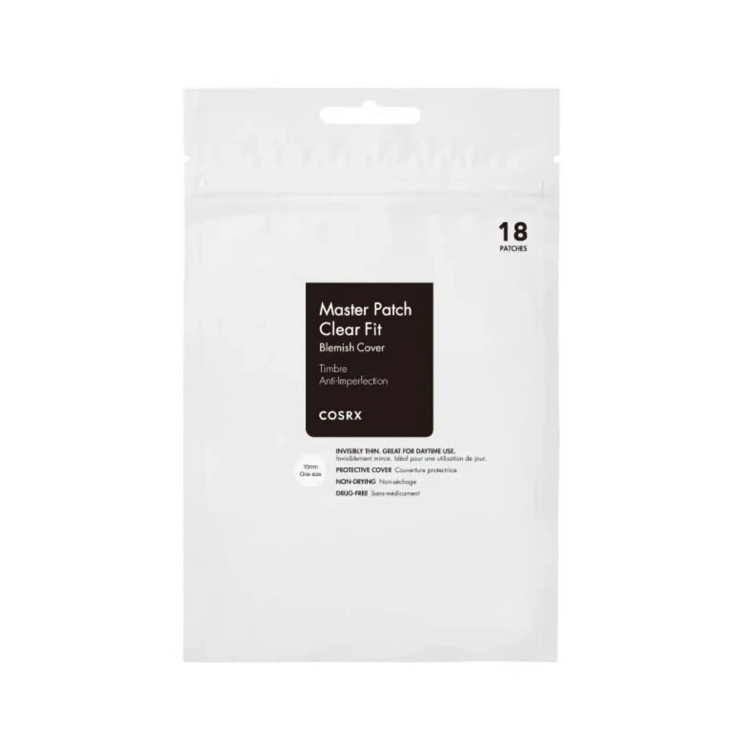 Cosrx, Master Patch Clear Fit, 18 buc