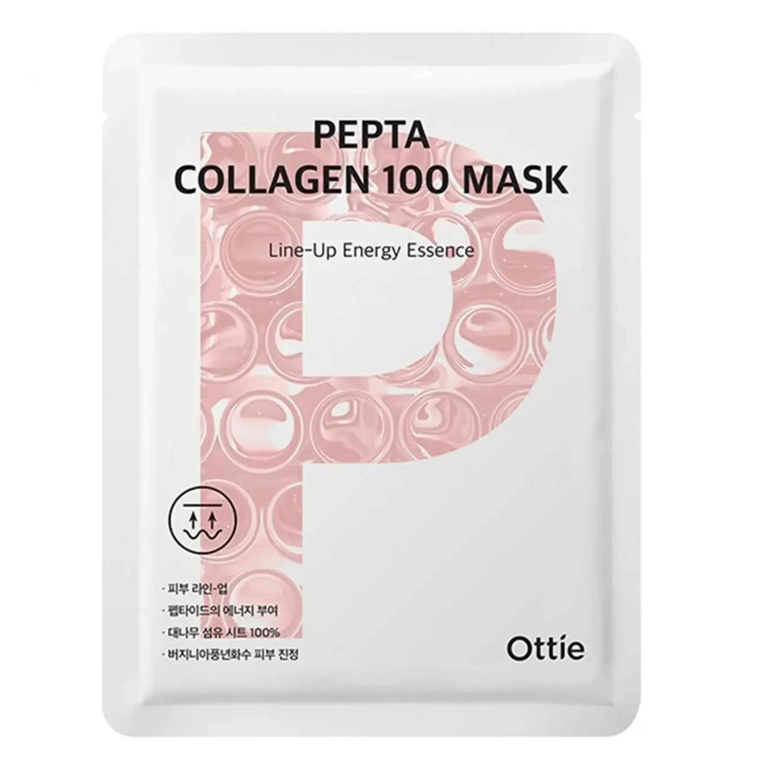 Masca pentru fata Ottie, Pepta Collagen 100 Mask, 25g