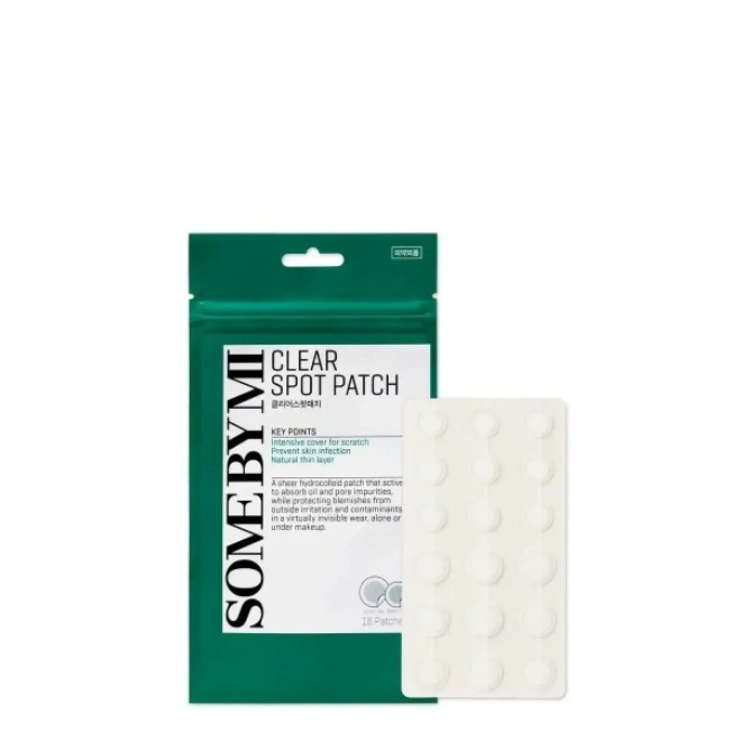 Masca locala pentru acnee Some By Mi, 30 Days Miracle Clear Spot Patch, 18buc.