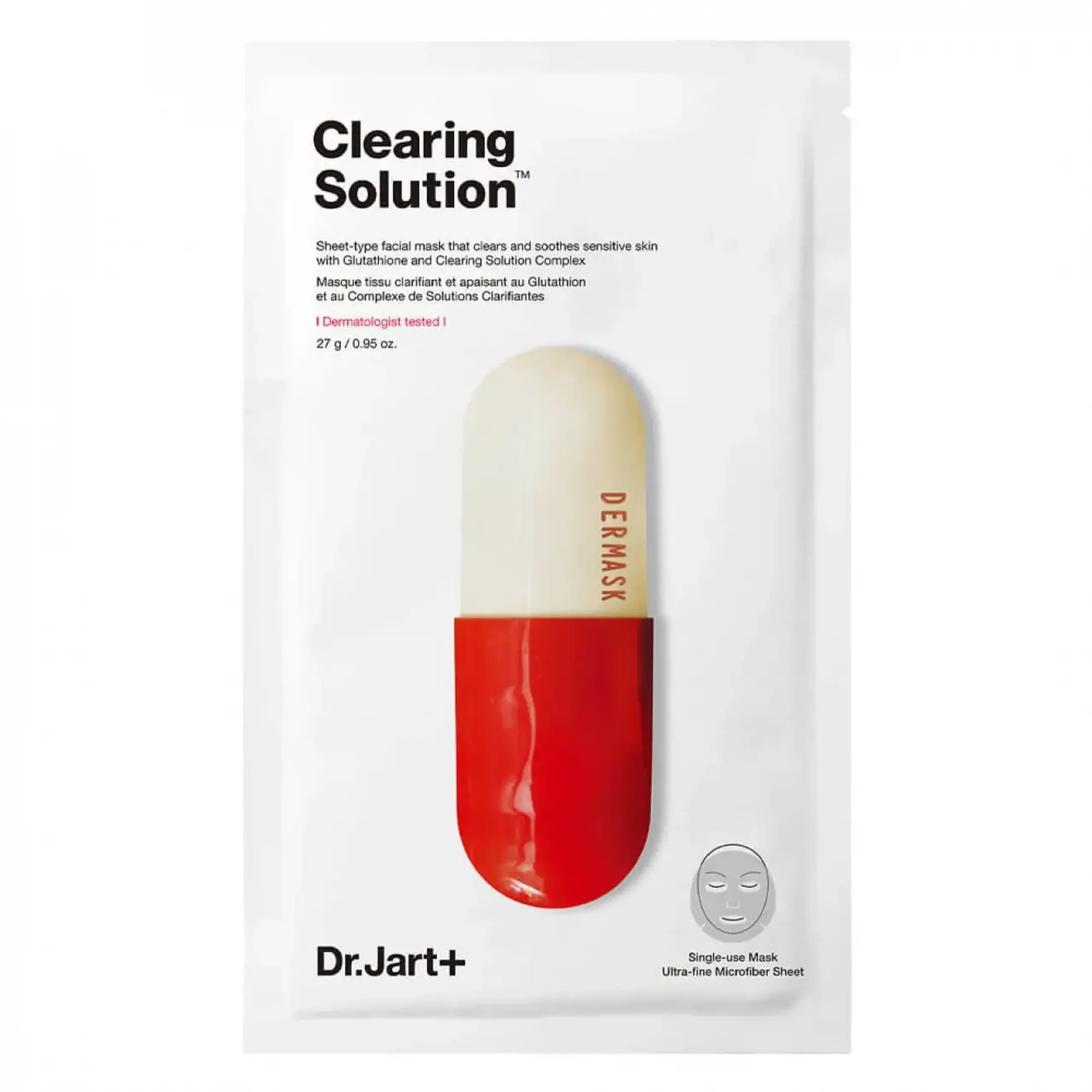 Masca facială Dr. Jart+, Clearing Solution