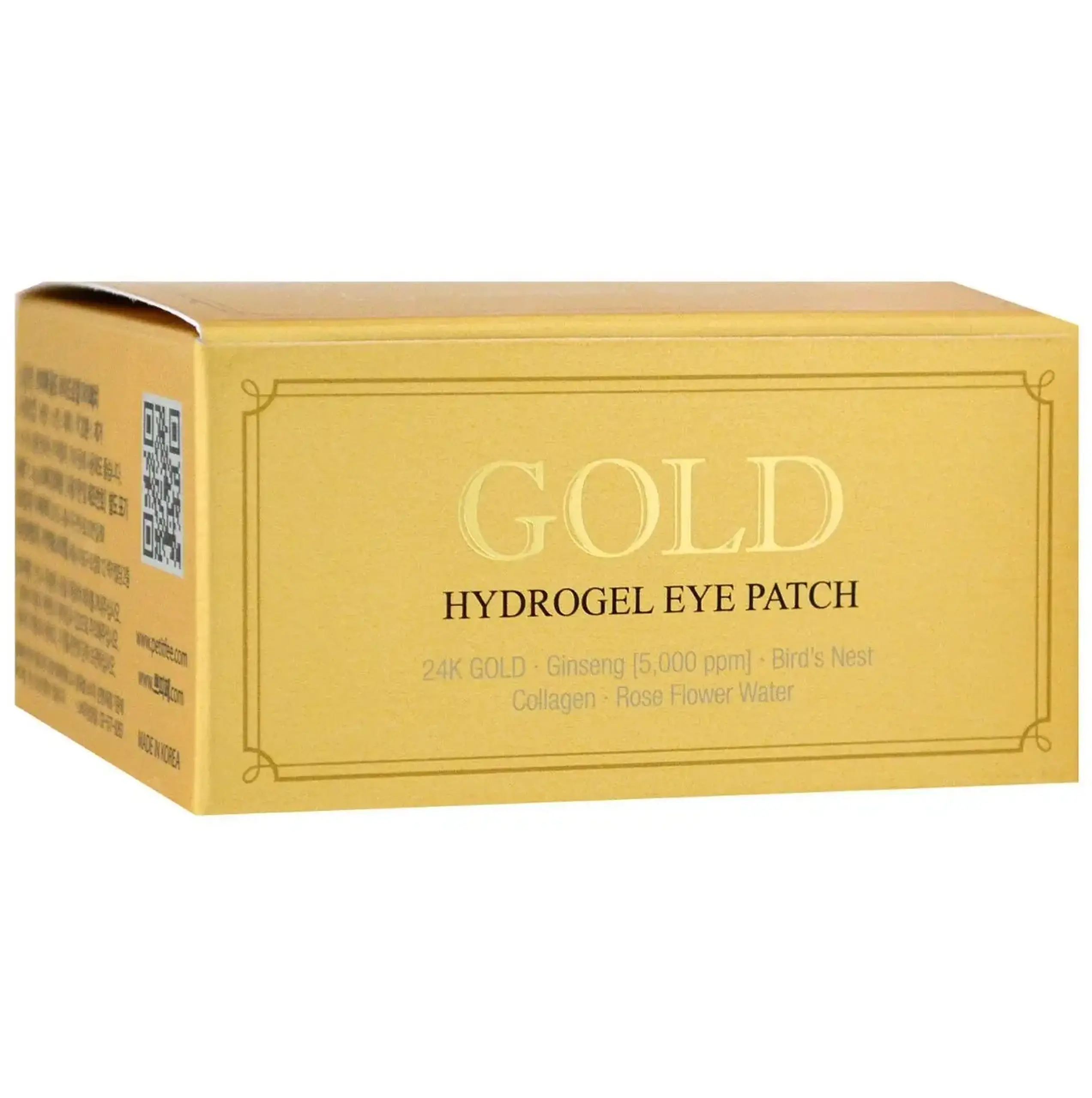 Patchuri din hidrogel Petitfee, Gold Hydrogel Eye Patch, 60 bucăți