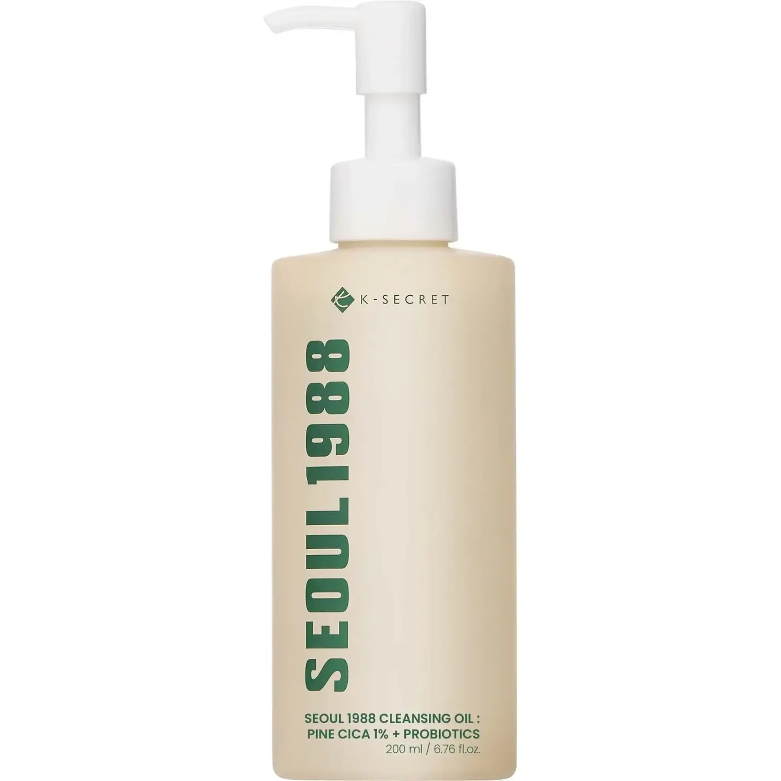 Ksecret, Cleansing Oil Pine Cica 1%+ Probiotics, 200 ml