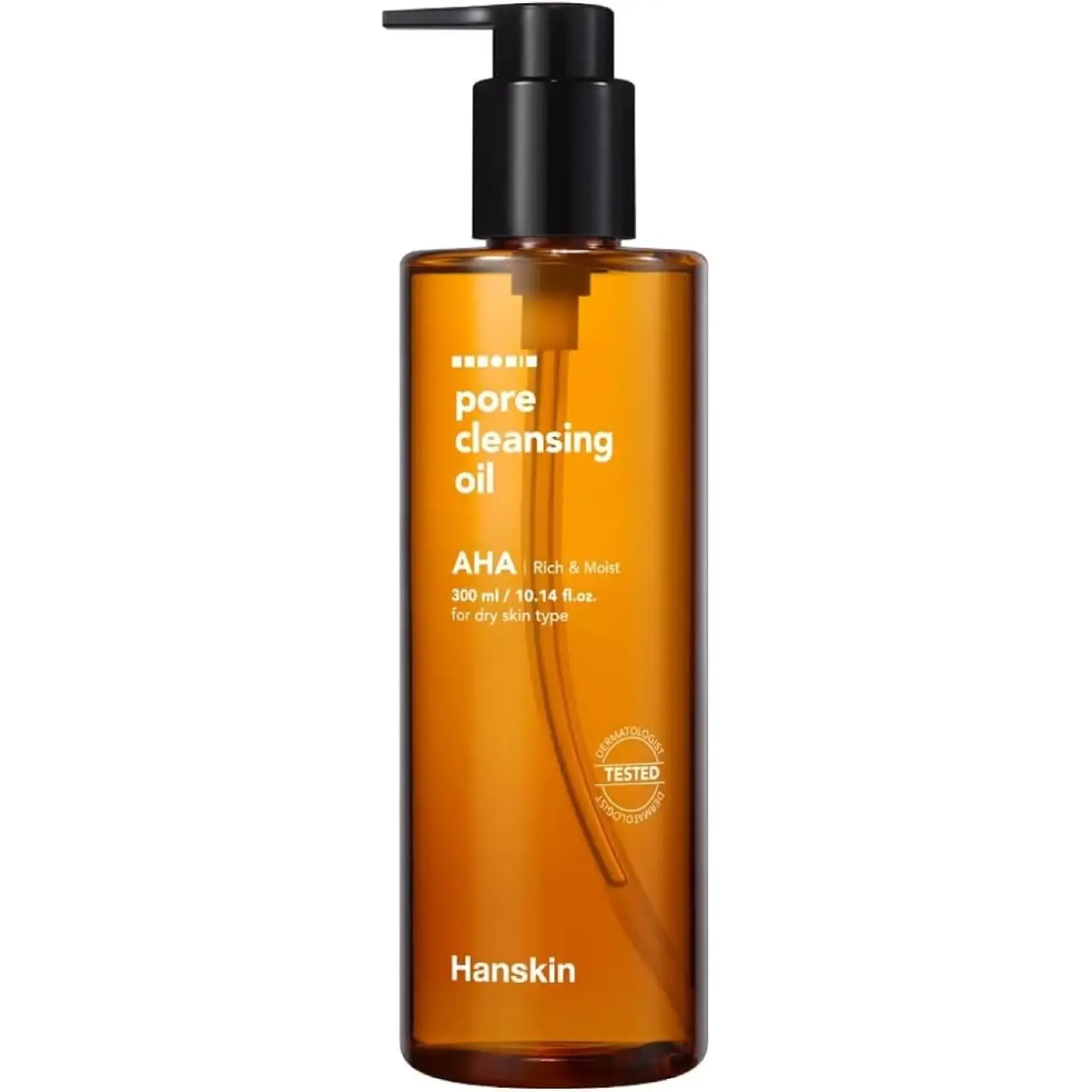 Hanskin, Cleansing Oil & Blackhead AHA, 300ml