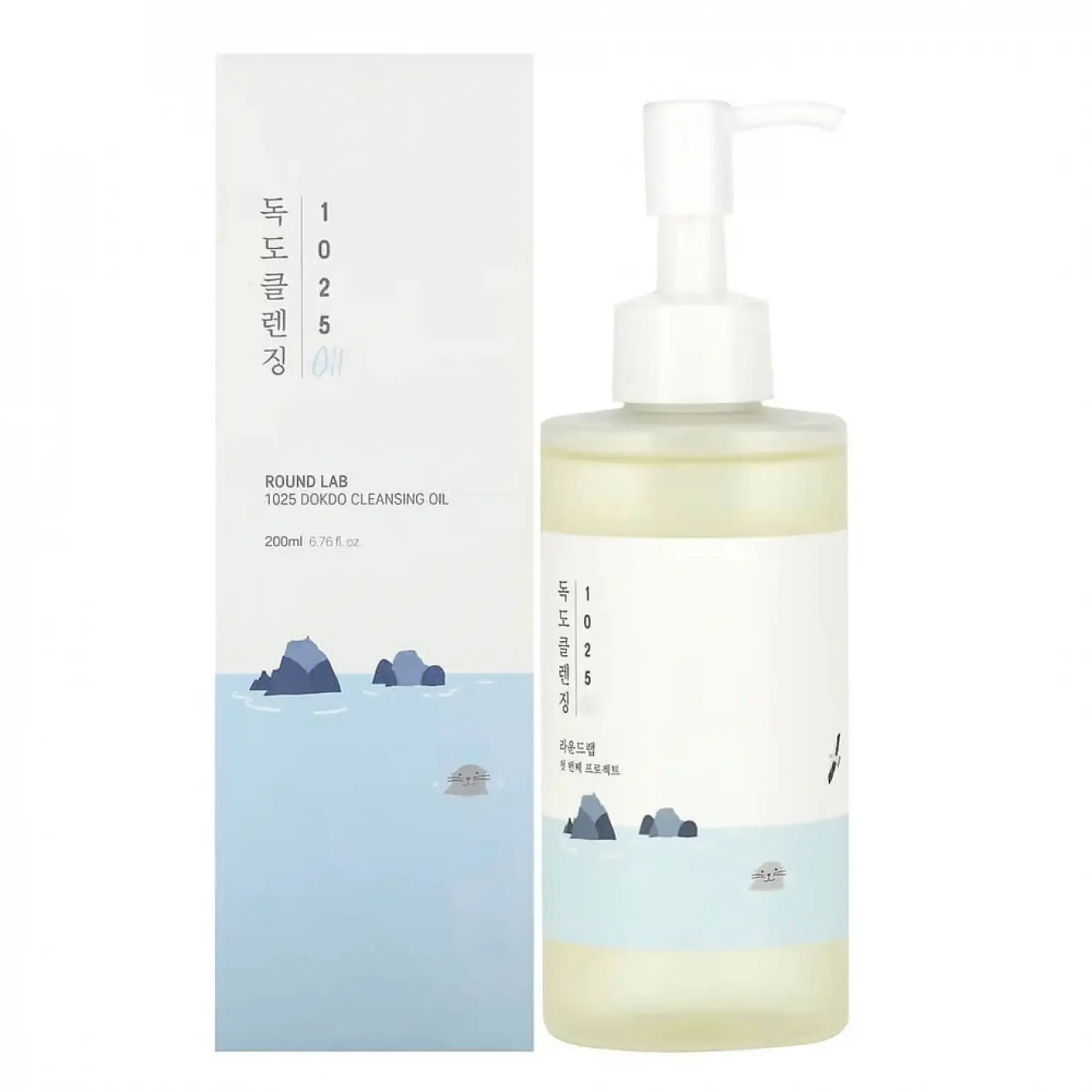 Ulei hidrofil Round Lab, Dokdo Cleansing Oil, 200 ml
