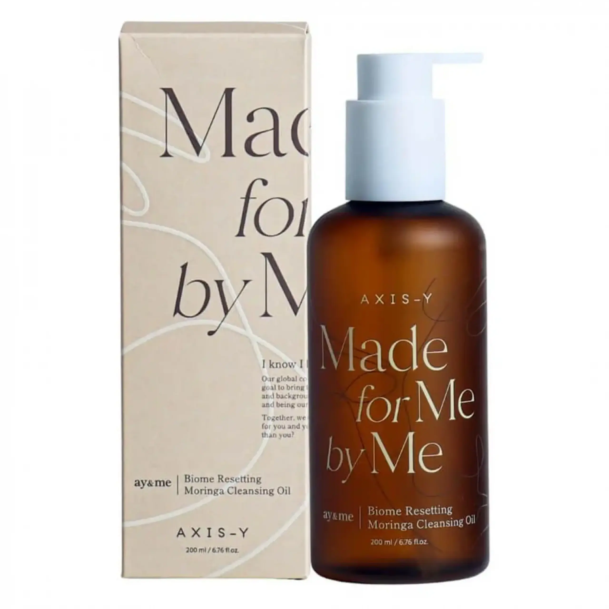 Ulei hidrofil Axis-Y, Biome Resetting Moringa Cleansing Oil, 200 ml