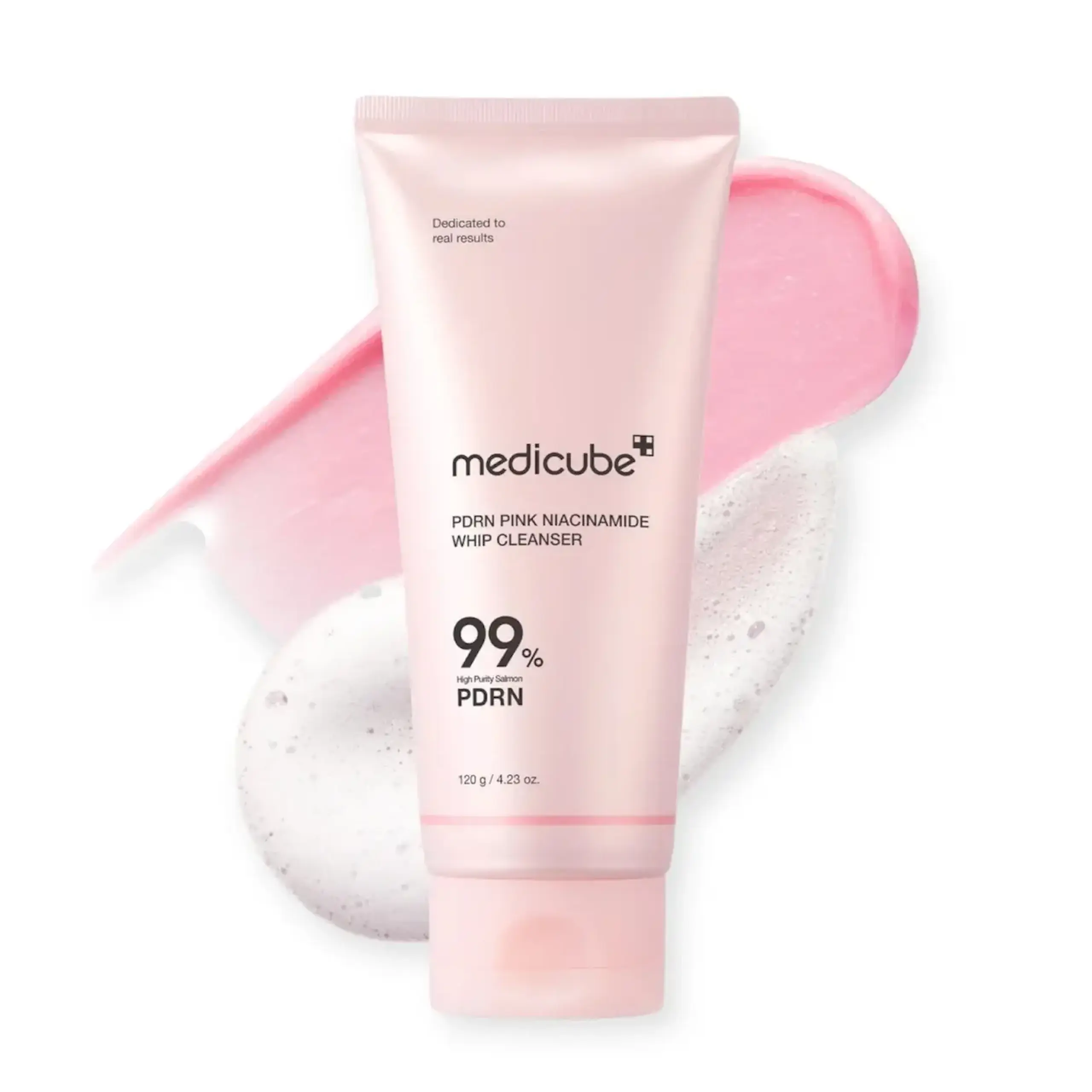 Medicube, PDRN Pink Niacinamide Whip Cleanser, 120 gr.