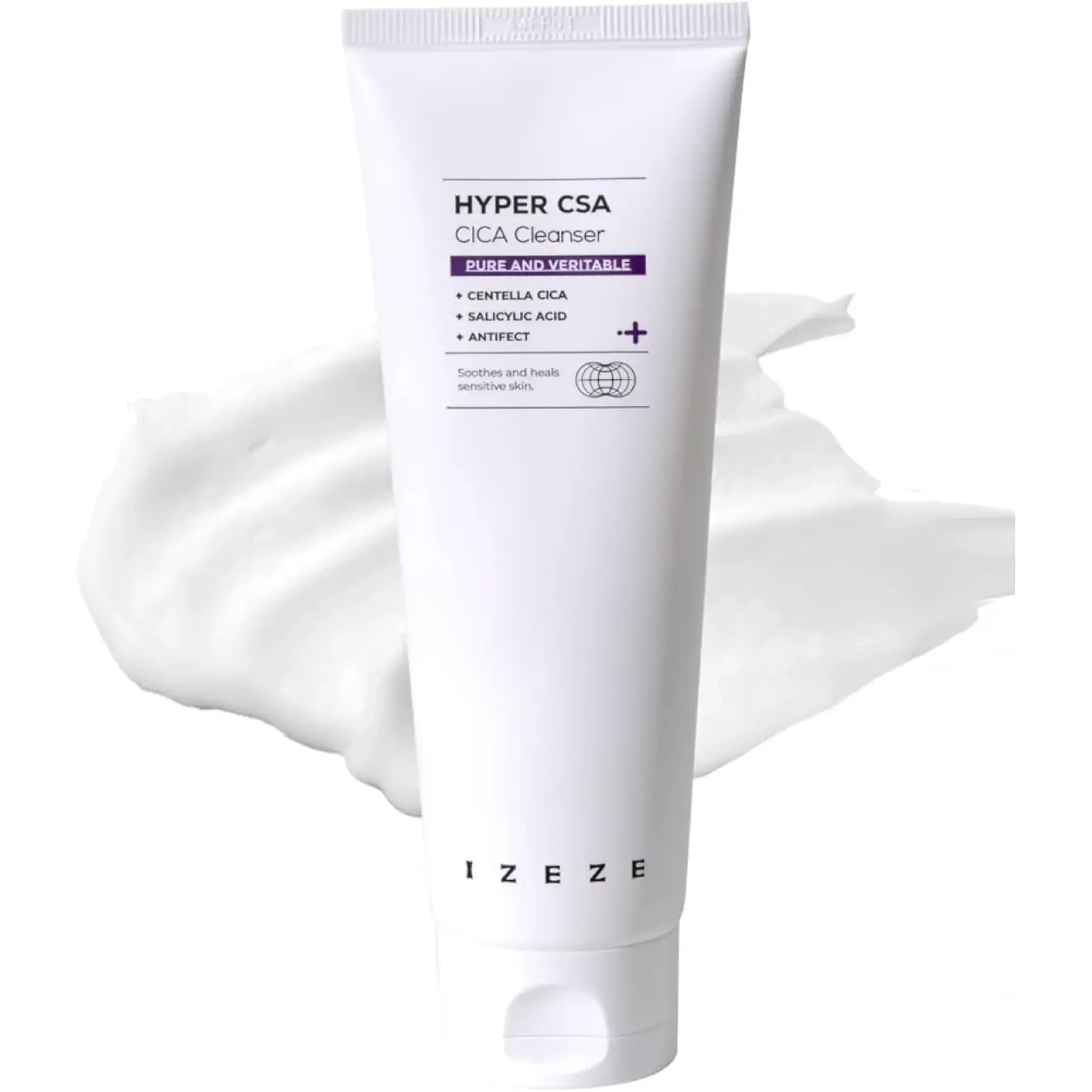 IZEZE, HYPER CSA Cica Cleanser, 150 ml