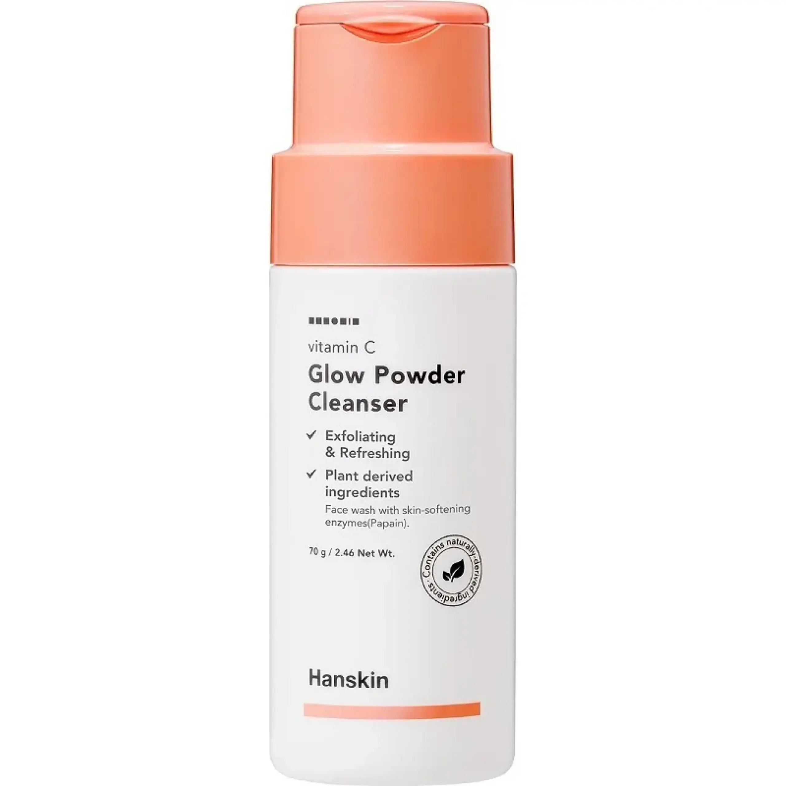 Hanskin, Vitamin C Glow Powder Cleanser, 70 gr.