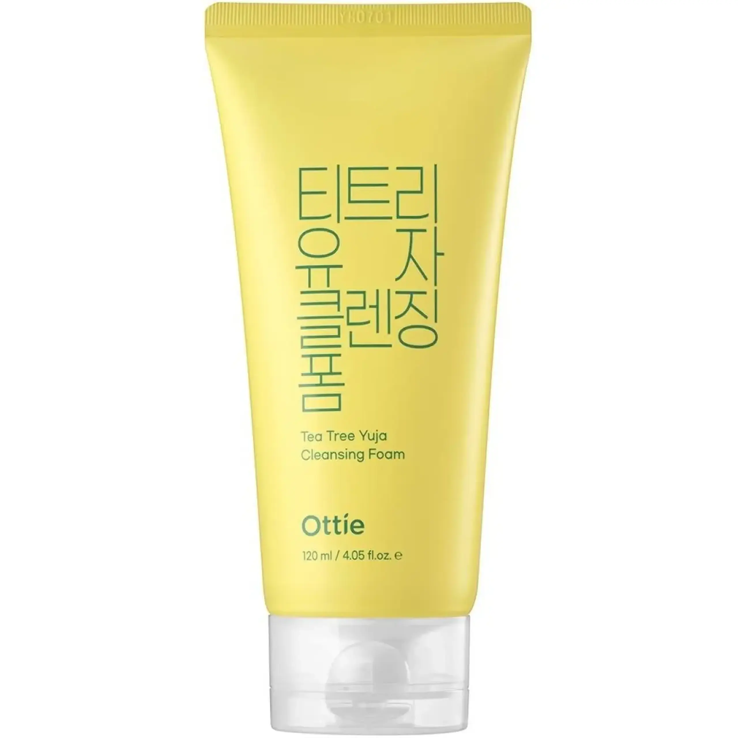 Ottie, Tea Tree Yuja Cleansing Foam, 120 ml