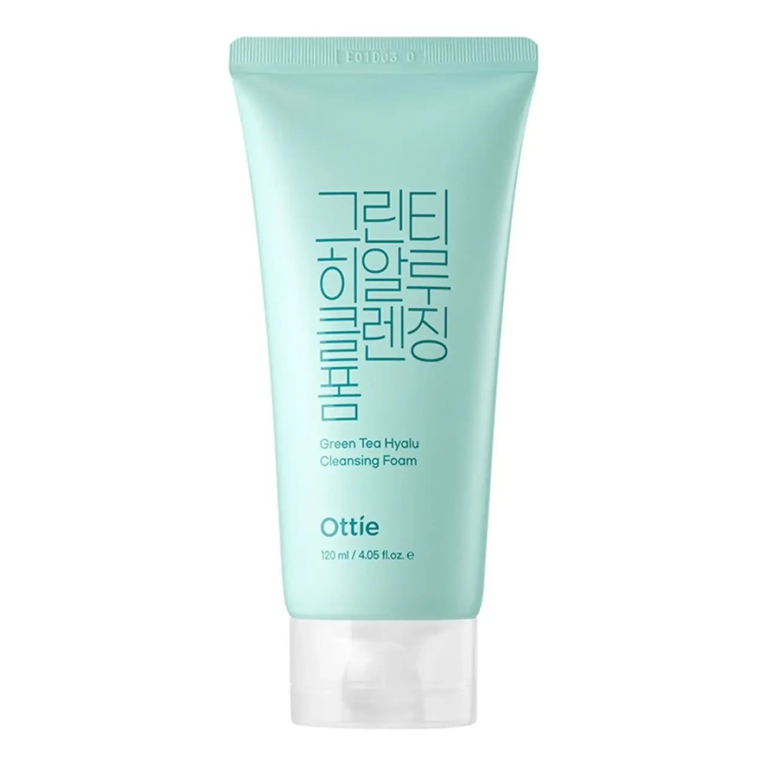 Ottie, Green Tea Hyalu Cleansing Foam, 120 ml