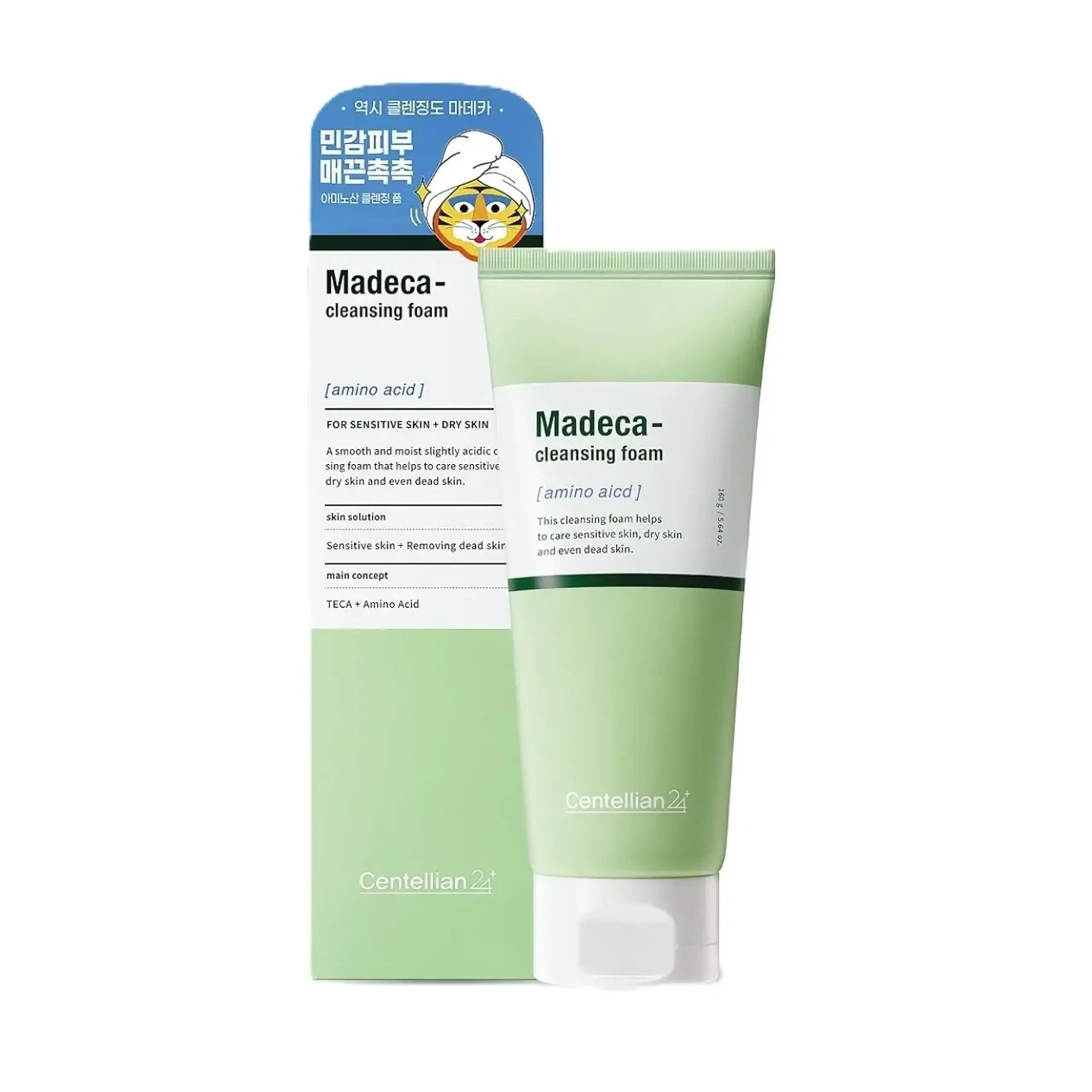 Spumă de curățare Centellian24 Madeca Amino Acid Cleansing Foam, 160ml