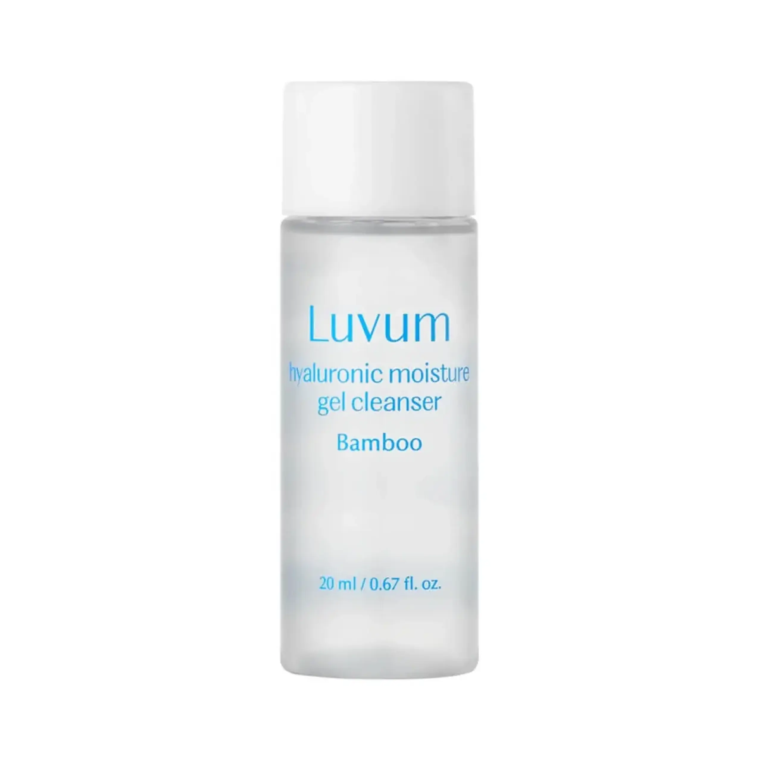 Luvum, Bamboo Hyaluronic Moisture Gel Cleanser, 20 ml