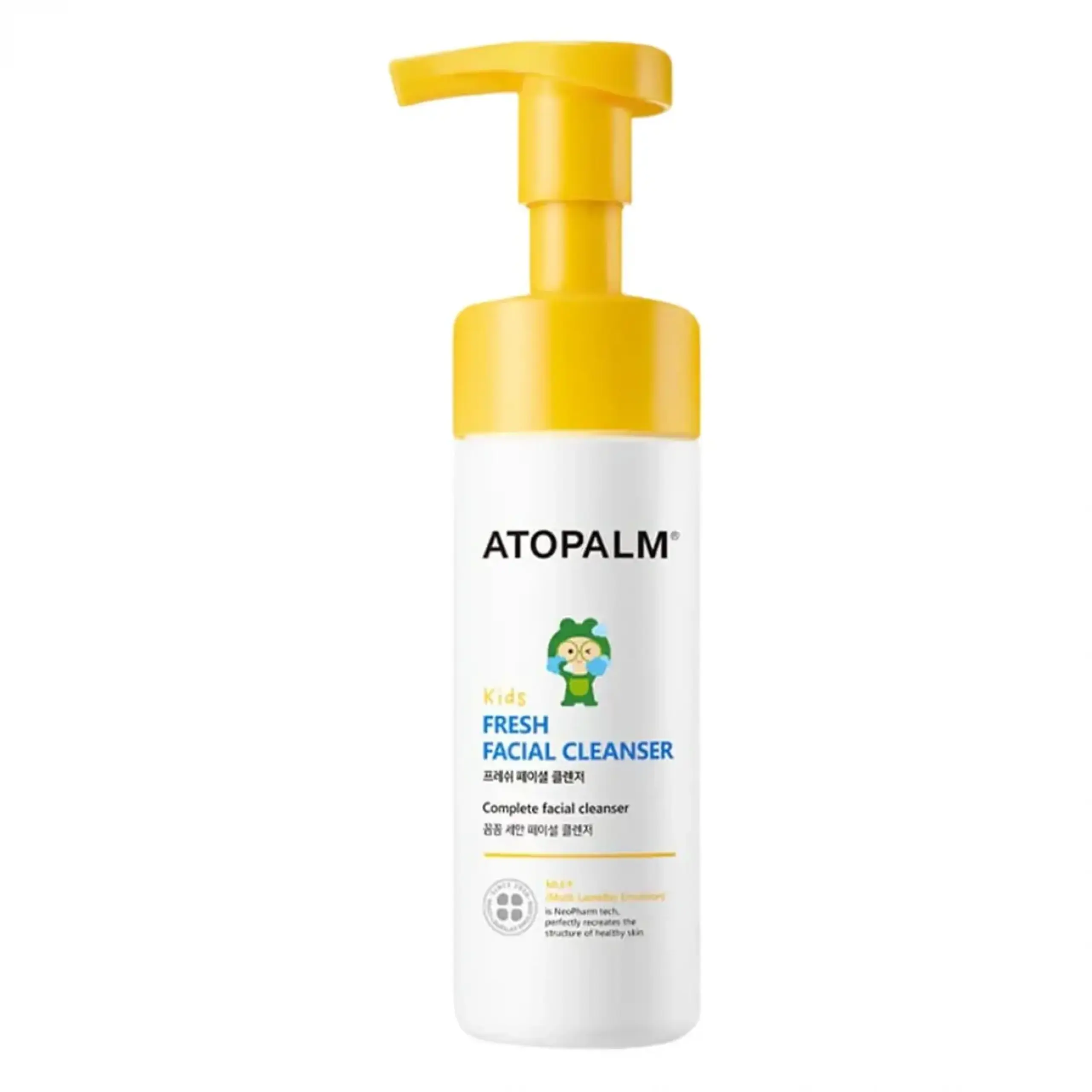 Spumă de curățare pentru copii Atopalm, Fresh Facial Cleanser Kids, 160 ml