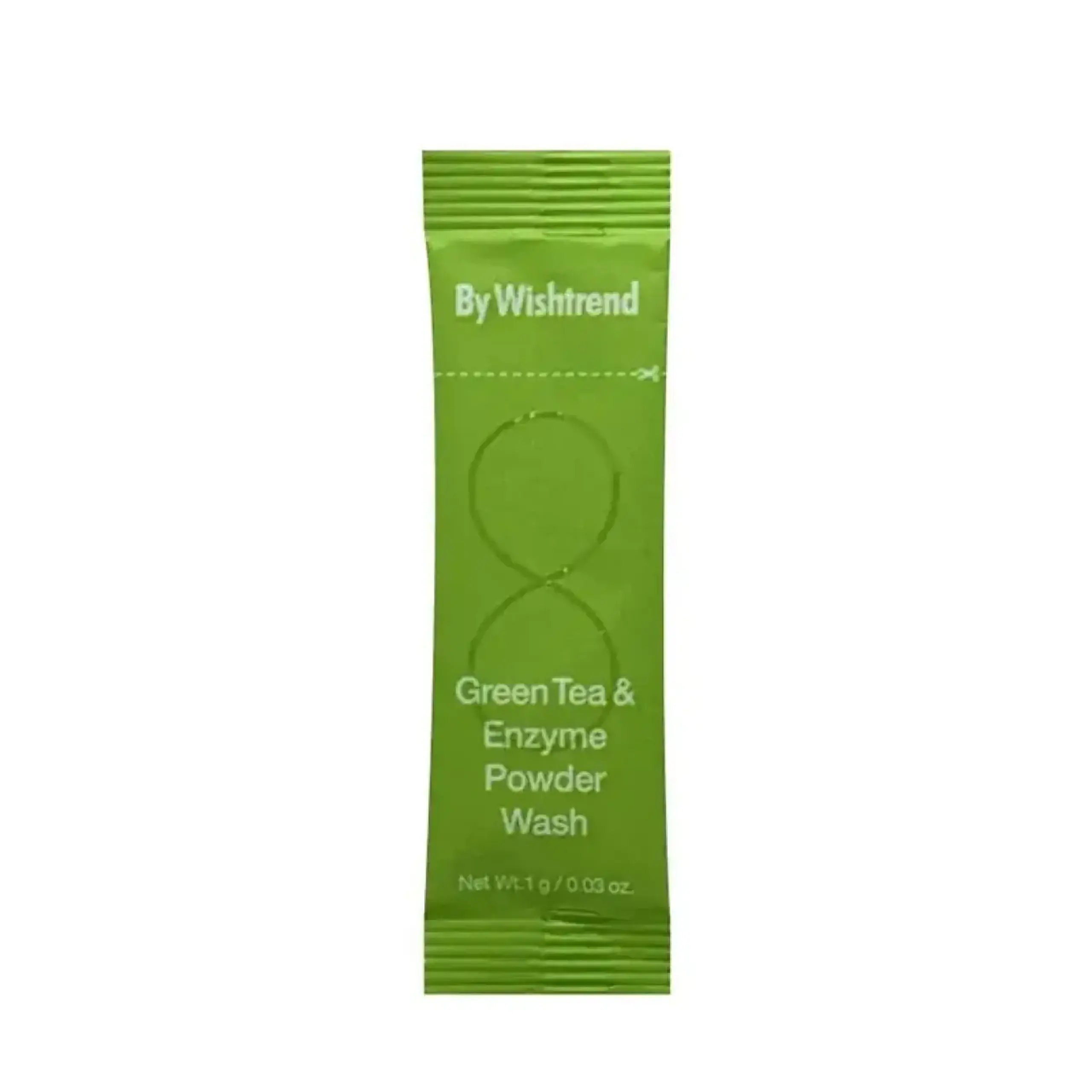 Pudră enzimatică By Wishtrend, green tea & enzyme powder wash, 1 gr.