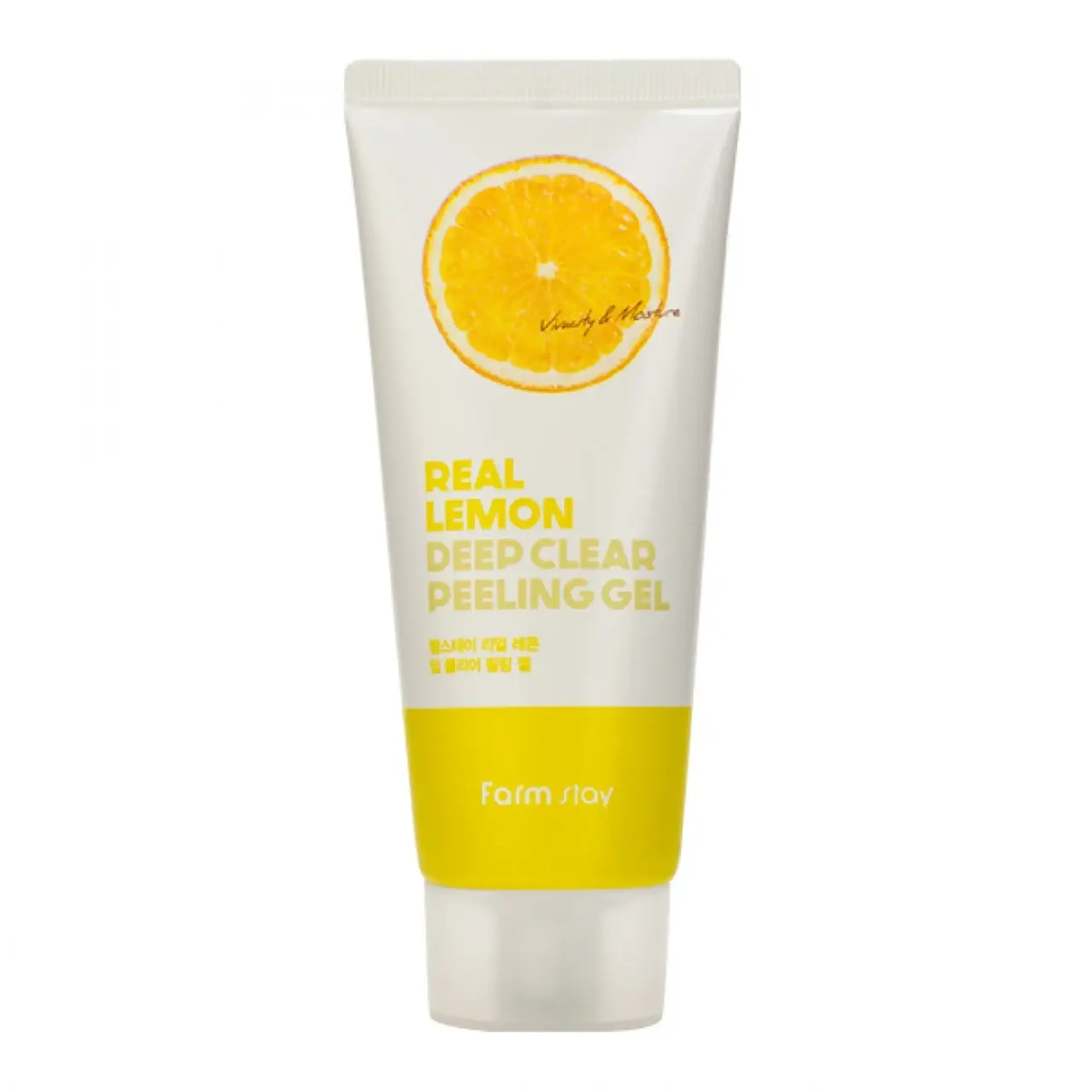 FarmStay, Real Lemon Deep Clear Peeling Gel, 100 ml