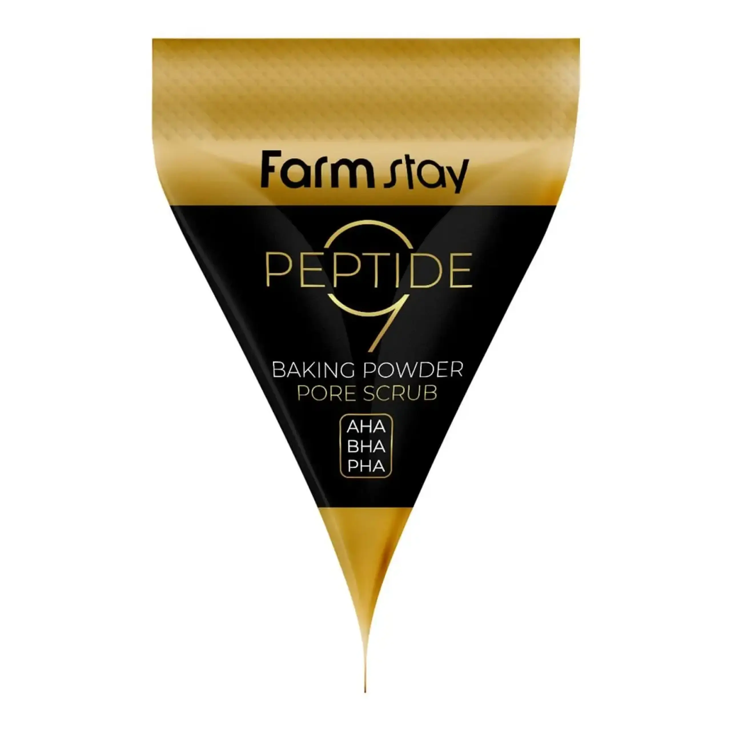 Scrub facial cu bicarbonat de sodiu și peptide FarmStay, Peptide 9 Baking Powder Pore Scrub, 7g