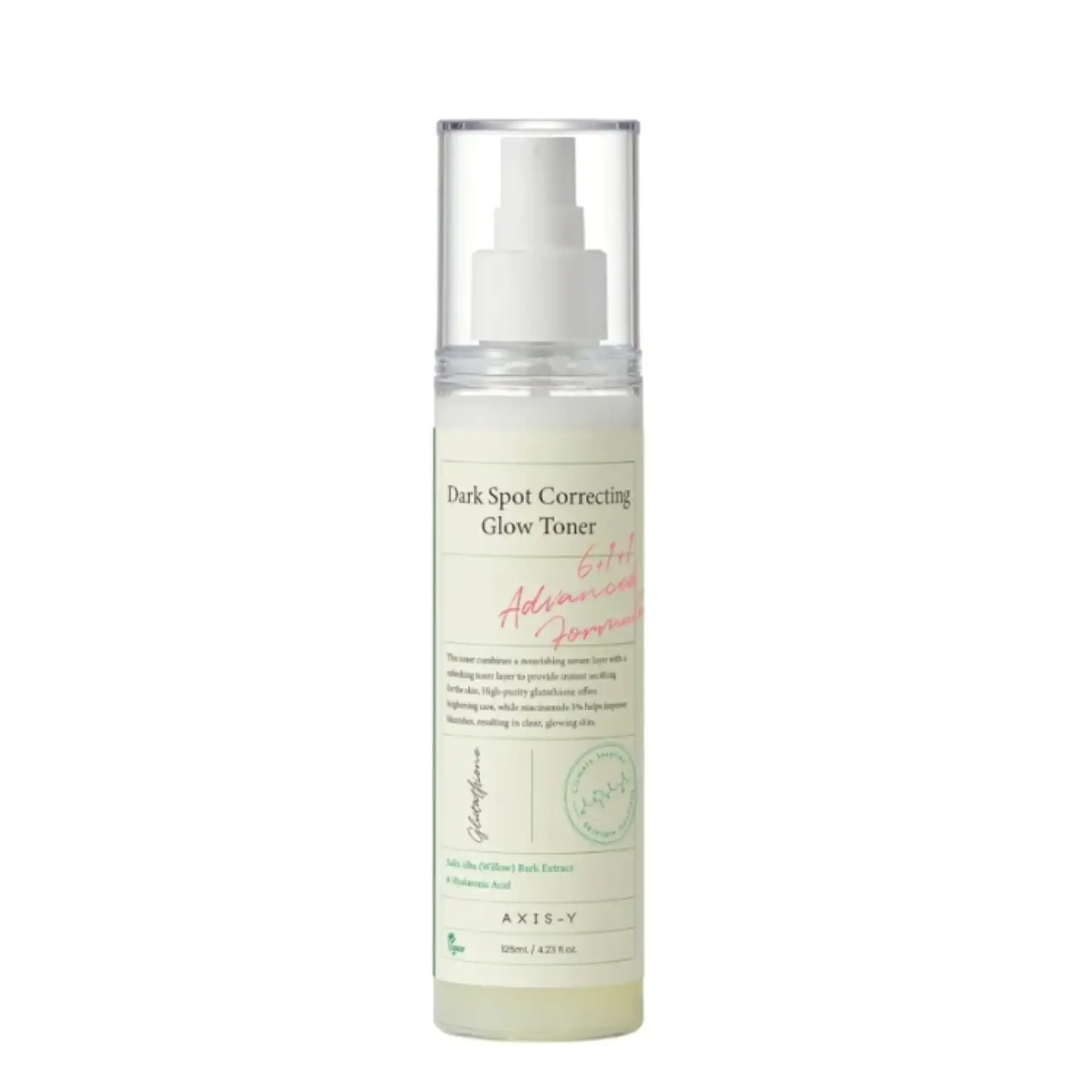 Axis-Y, Dark Spot Correcting Glow Toner, 125 ml