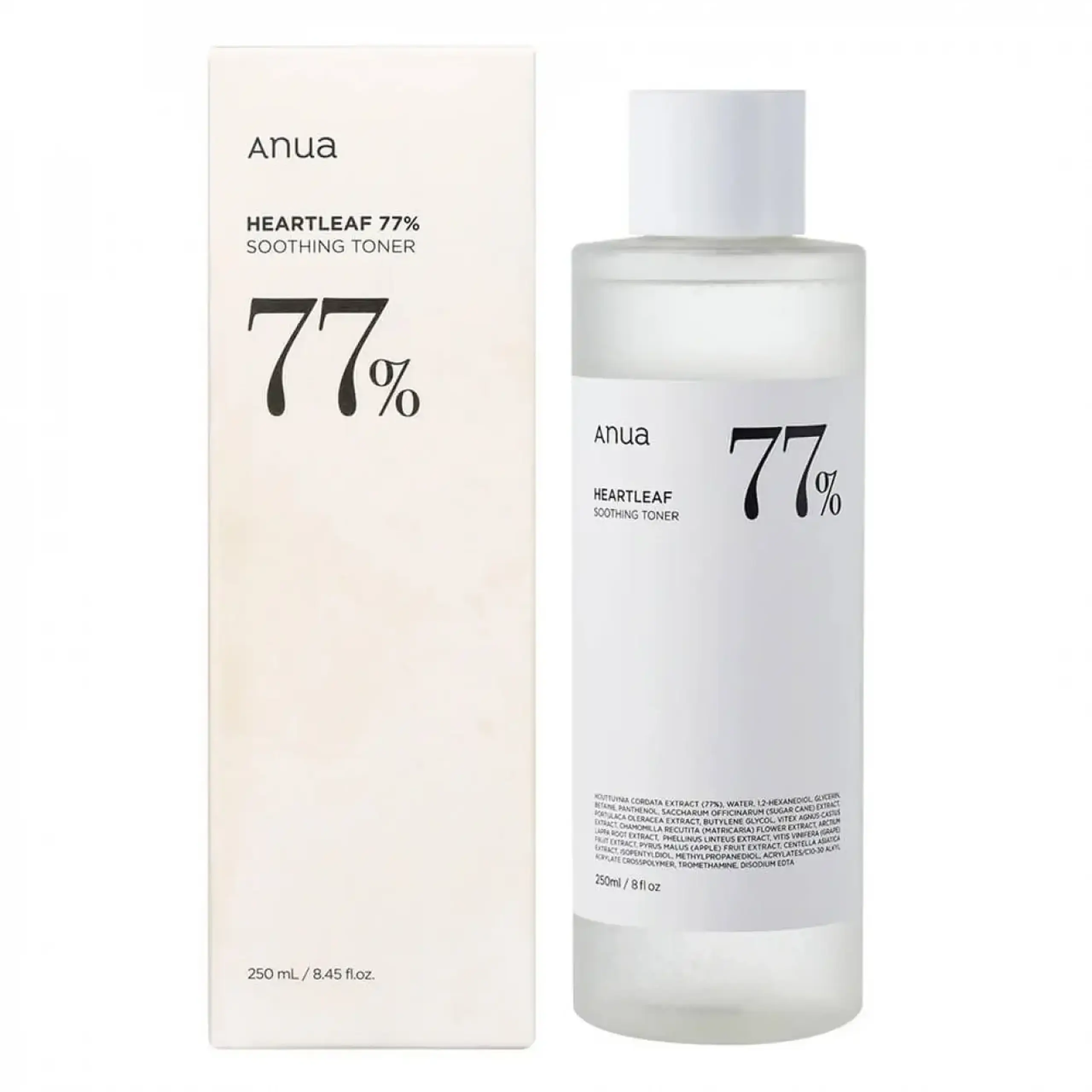 Toner Anua, Heartleaf 77% Soothing Toner, 250ml