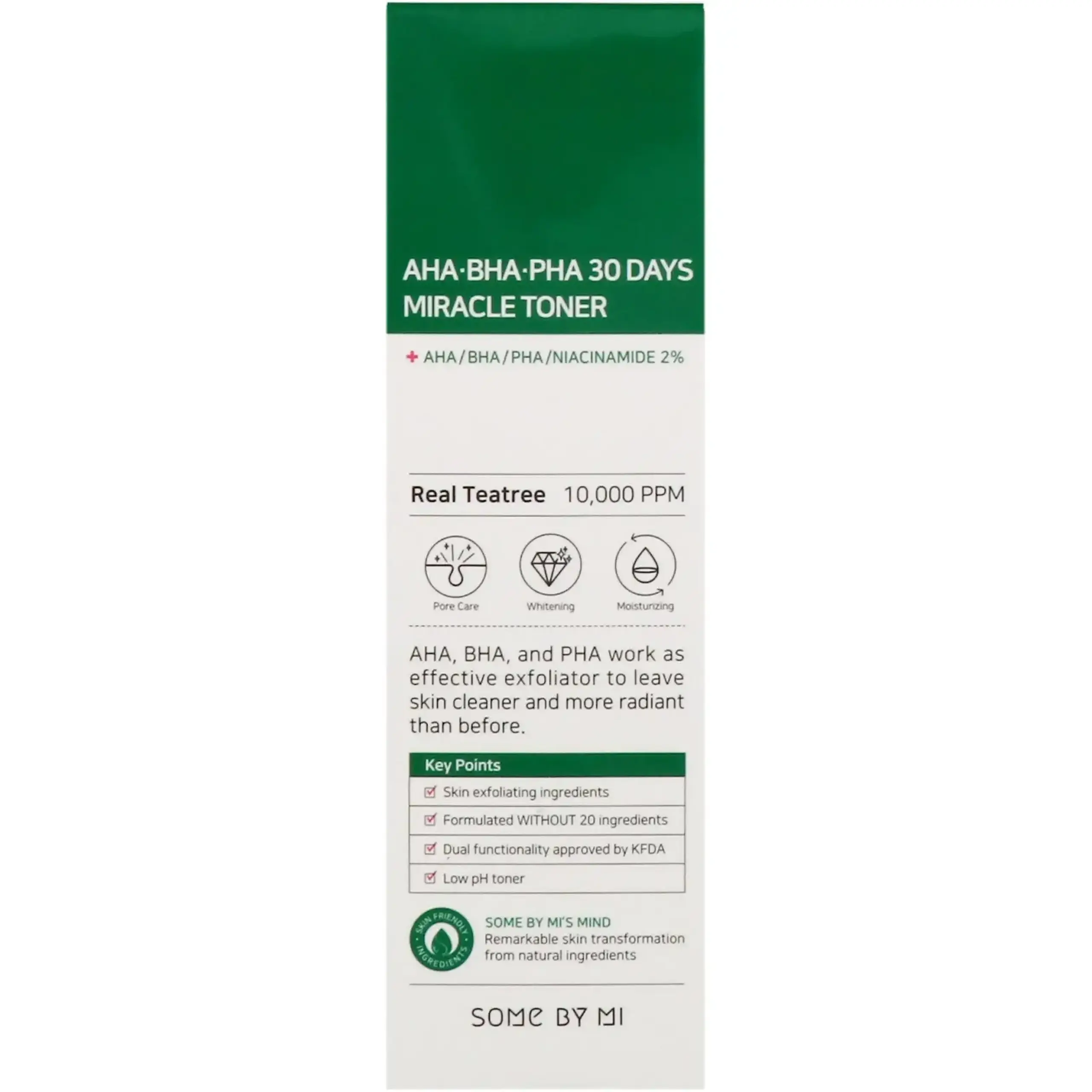 Toner pentru fata Some By Mi, AHA.BHA.PHA 30 Days Miracle Toner, 150 ml