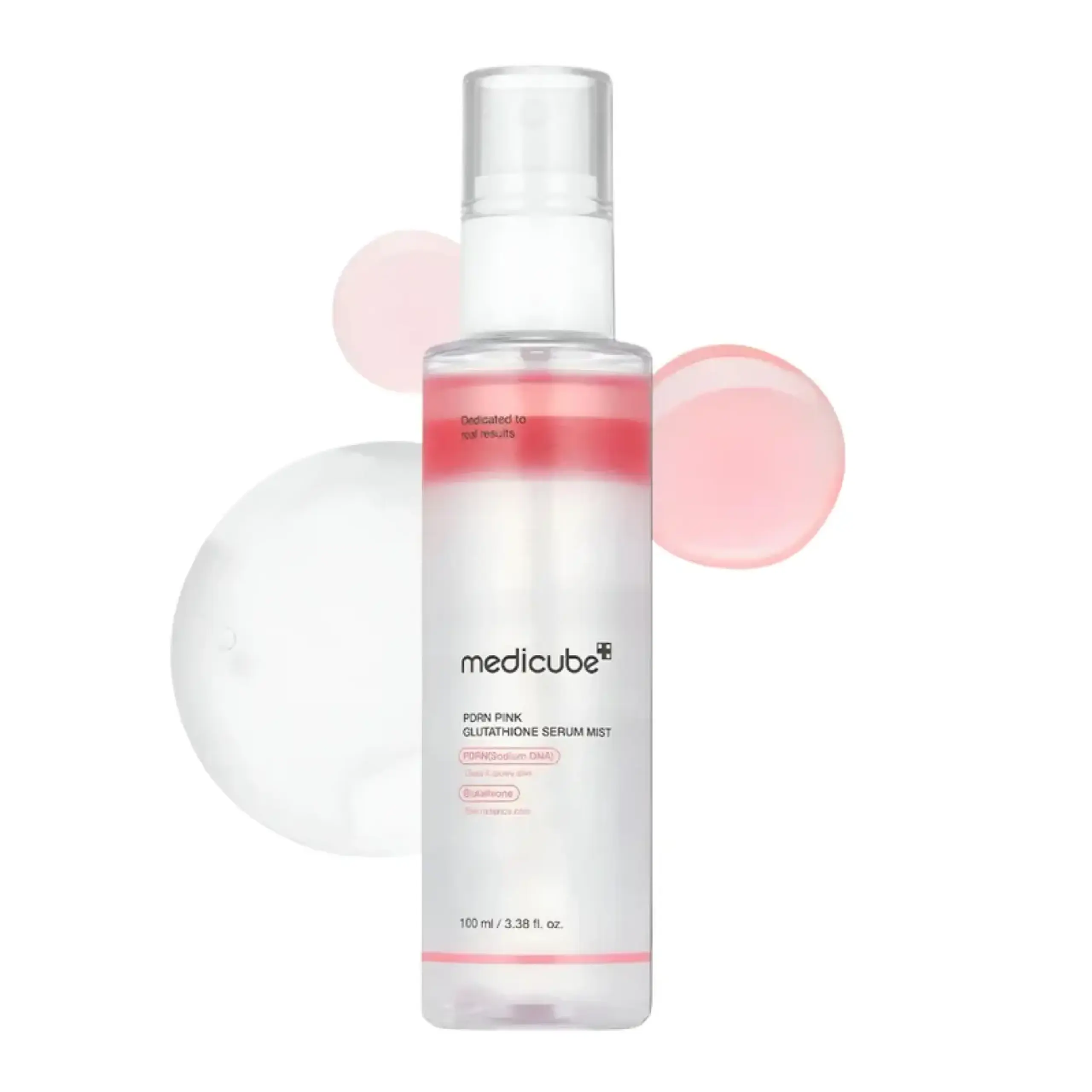 Medicube, PDRN Pink Glutathione Serum Mist, 100 ml