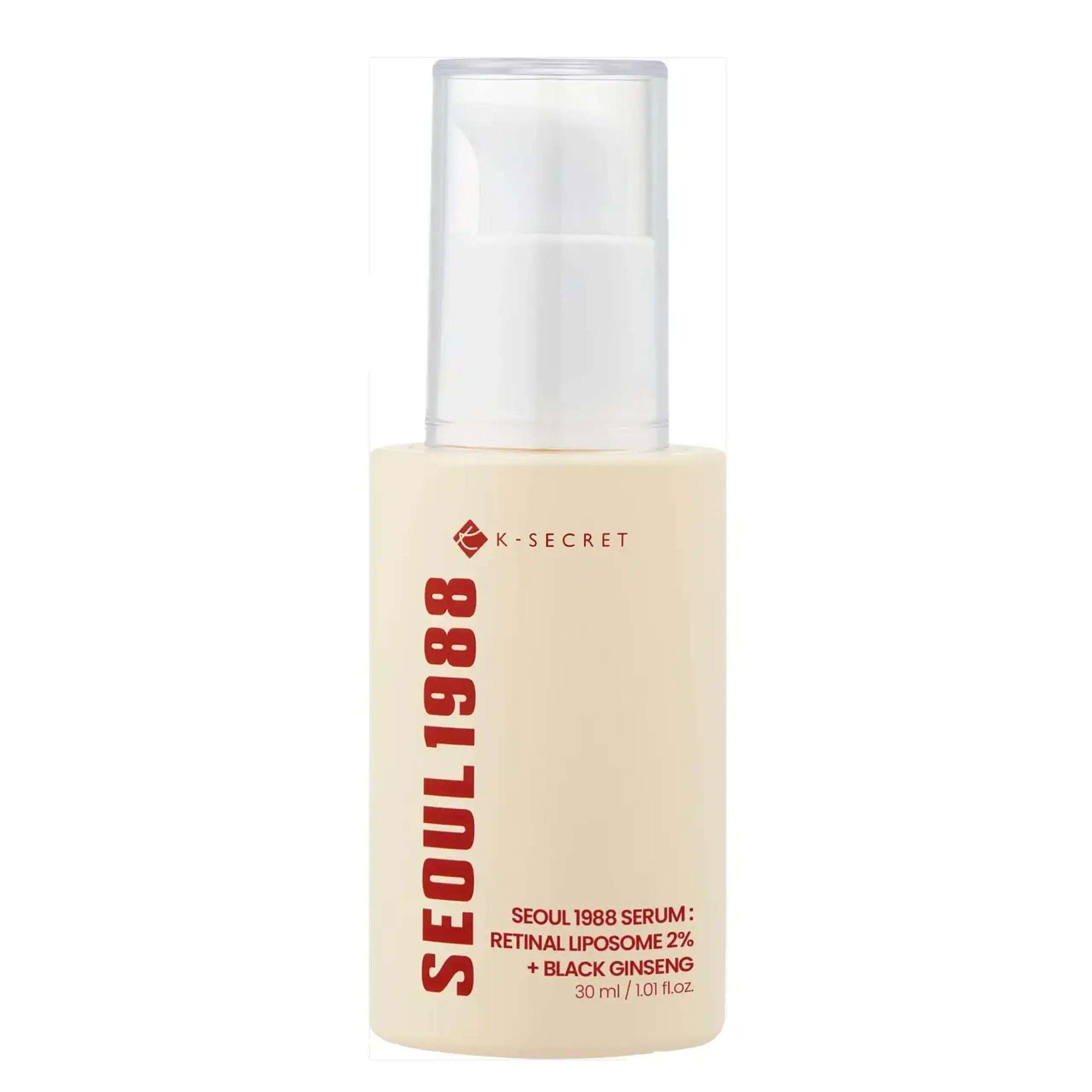 Ksecret, Retinal Liposome 2% + Black Ginseng, 30 ml