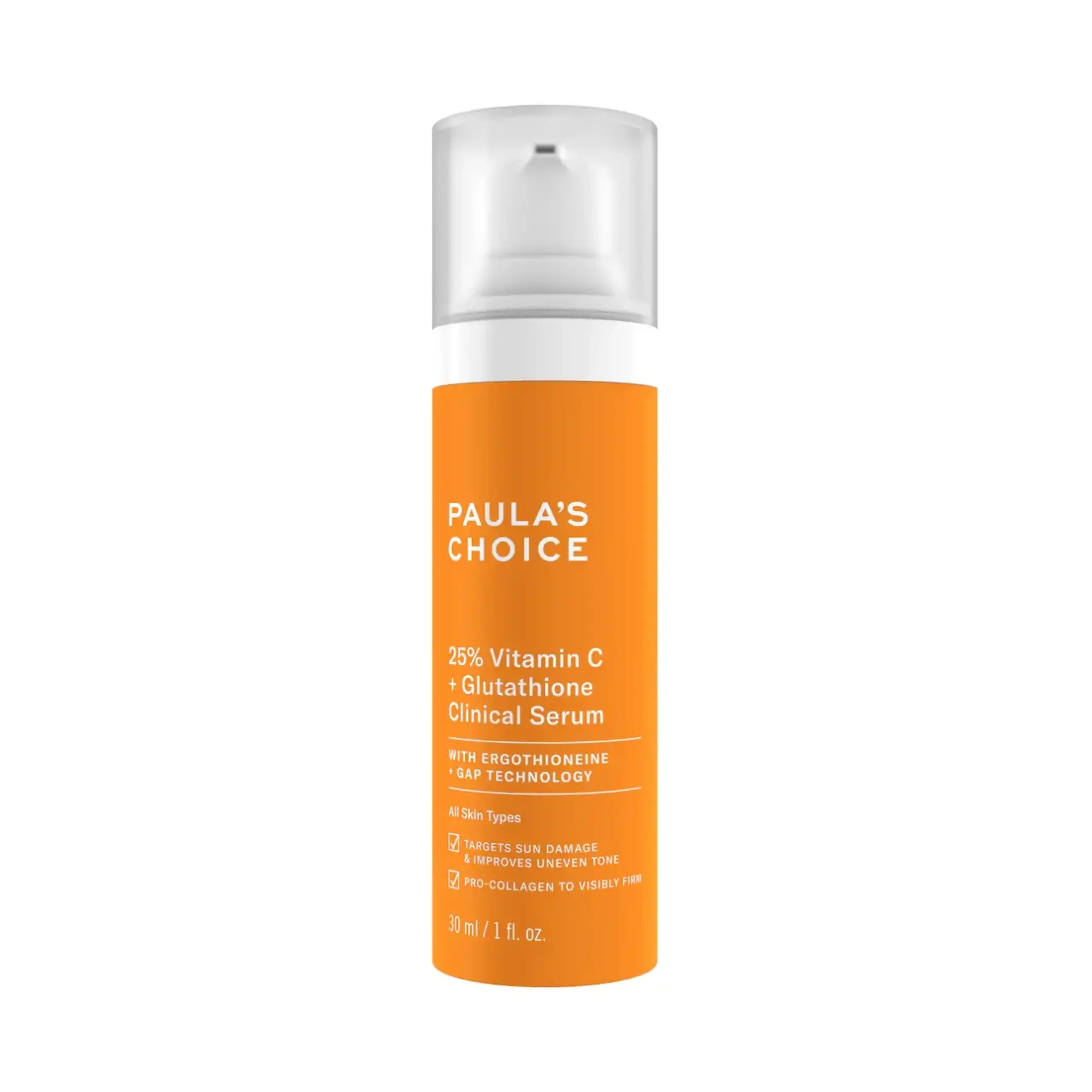 Paulas Choice, 25% Vitamin C+Glutathione Clinical Serum, 30 ml