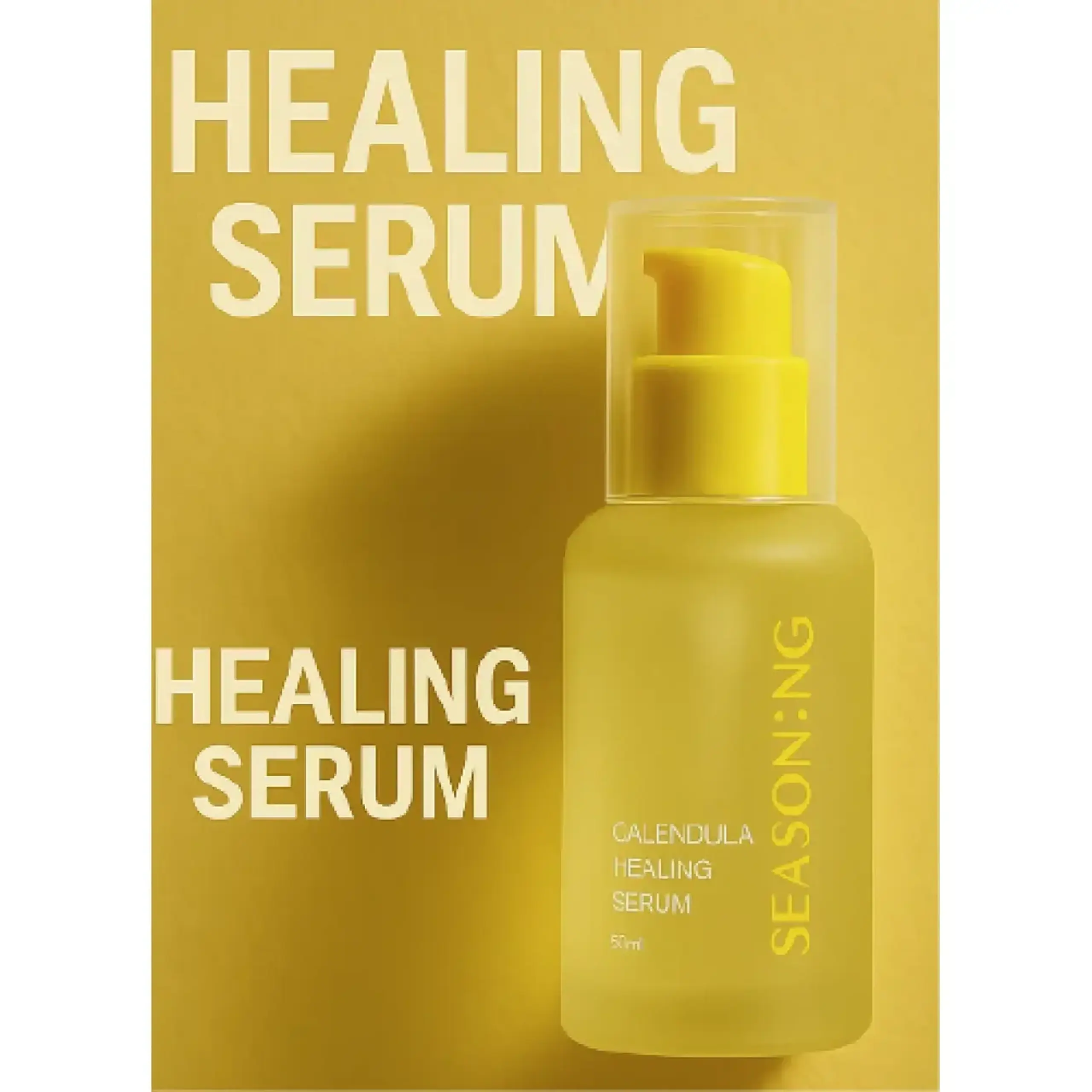 Seasoning, Calendula Healing Serum, 50 ml