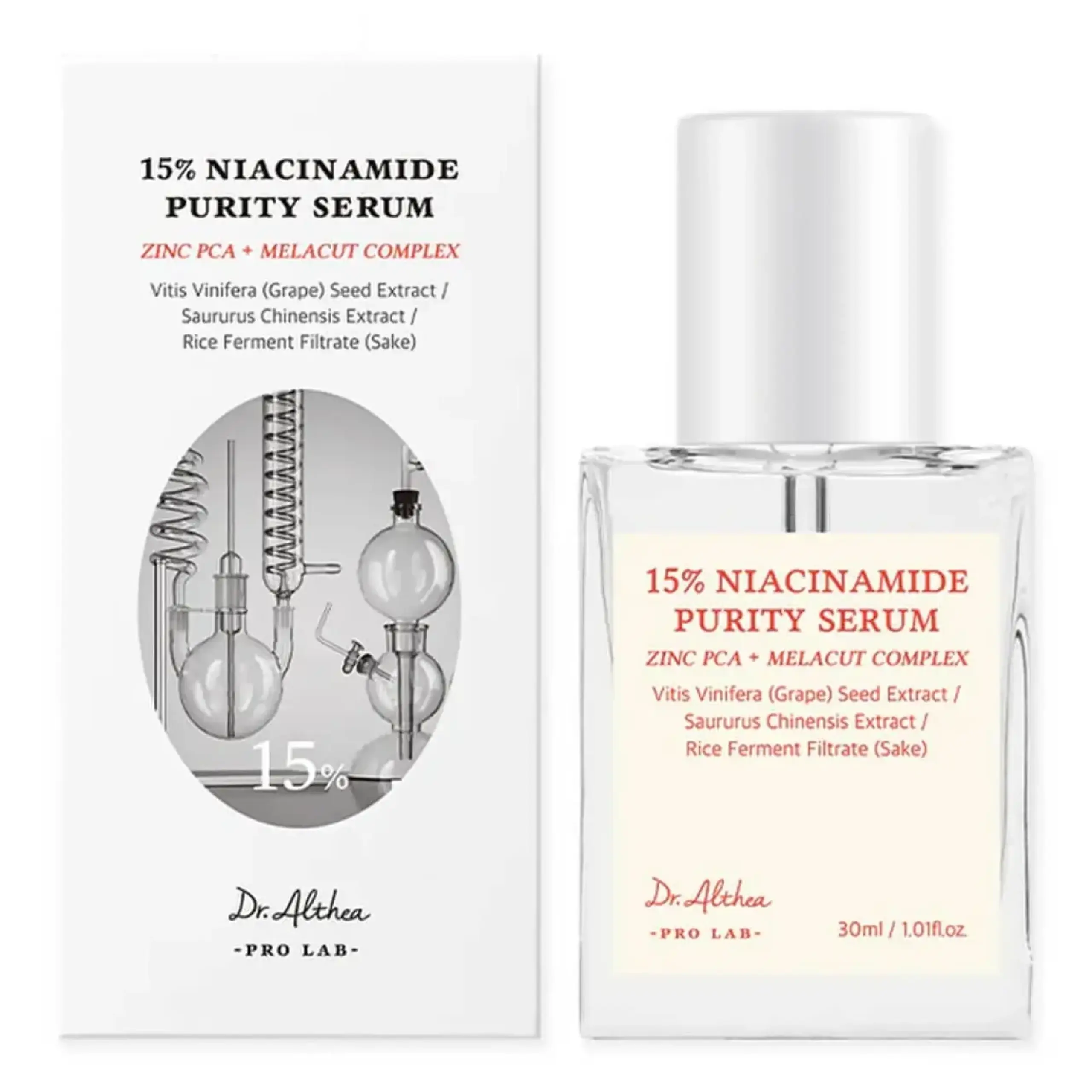 Dr. Althea, 15 % Niacinamide Purity Serum, 30 ml