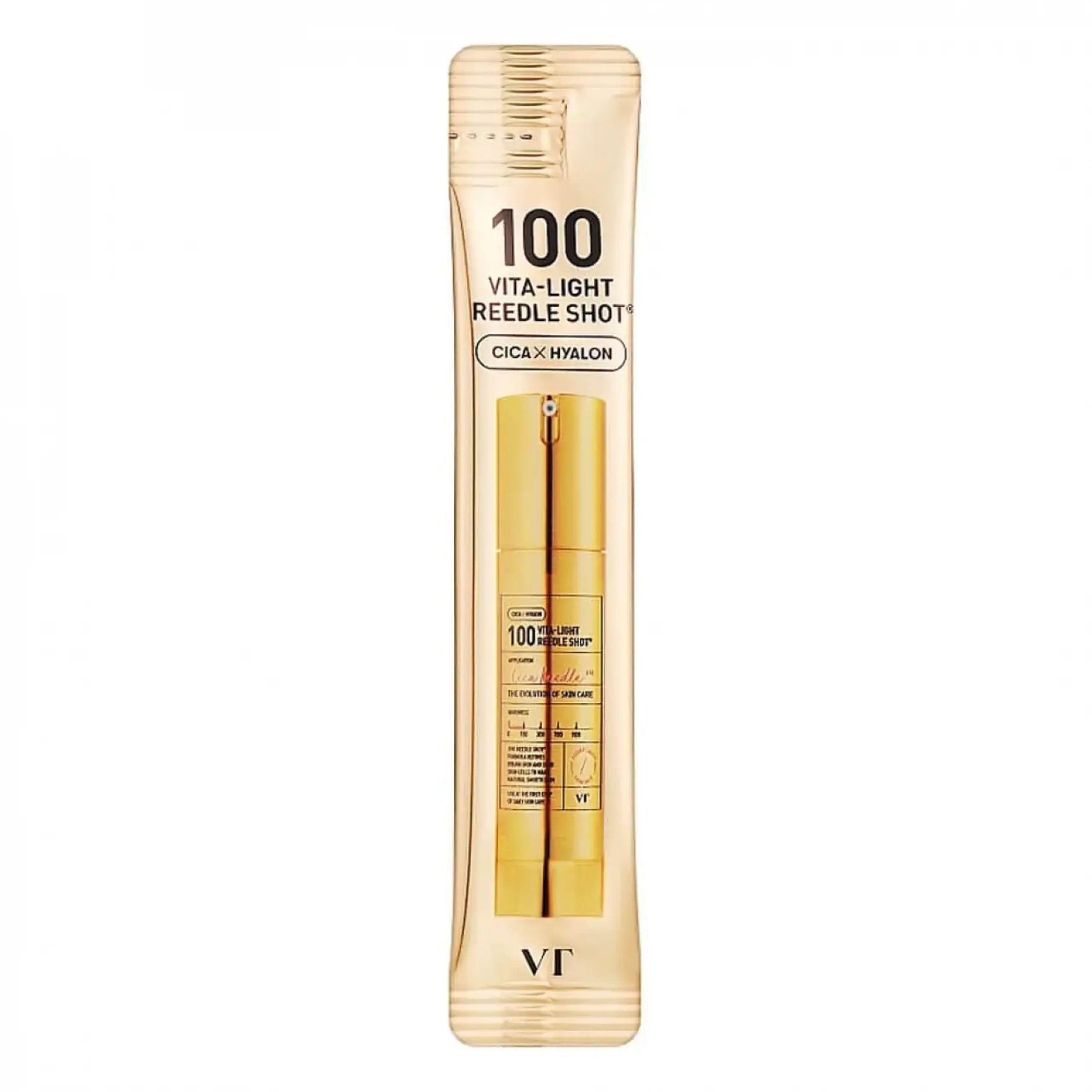 Serum Booster Vt Cosmetics, 100 Vital-Light Reedle Shot Stici Pouch