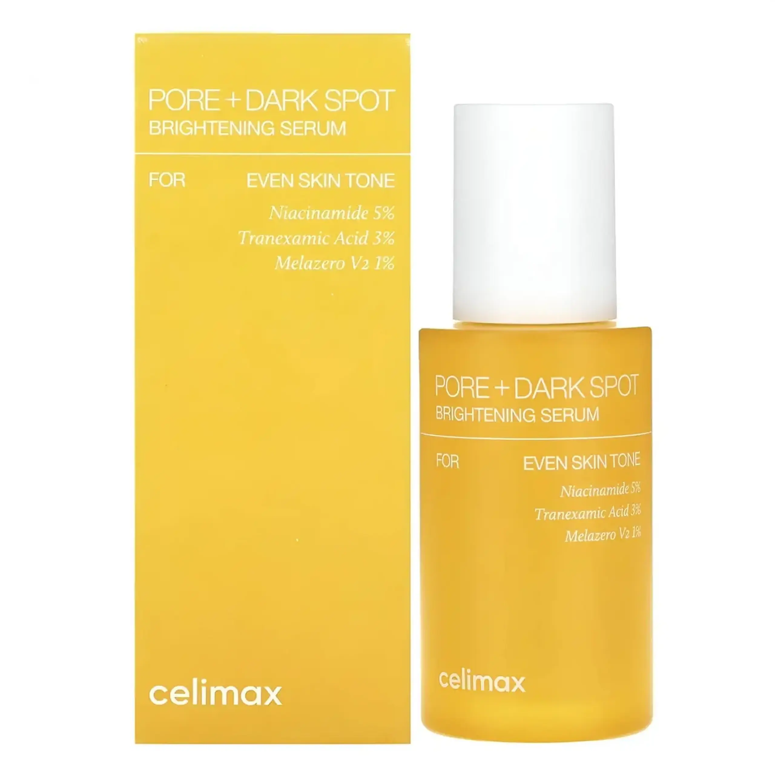 Ser iluminator pentru față Celimax, Pore Dark Spot Brightening Serum, 30 ml