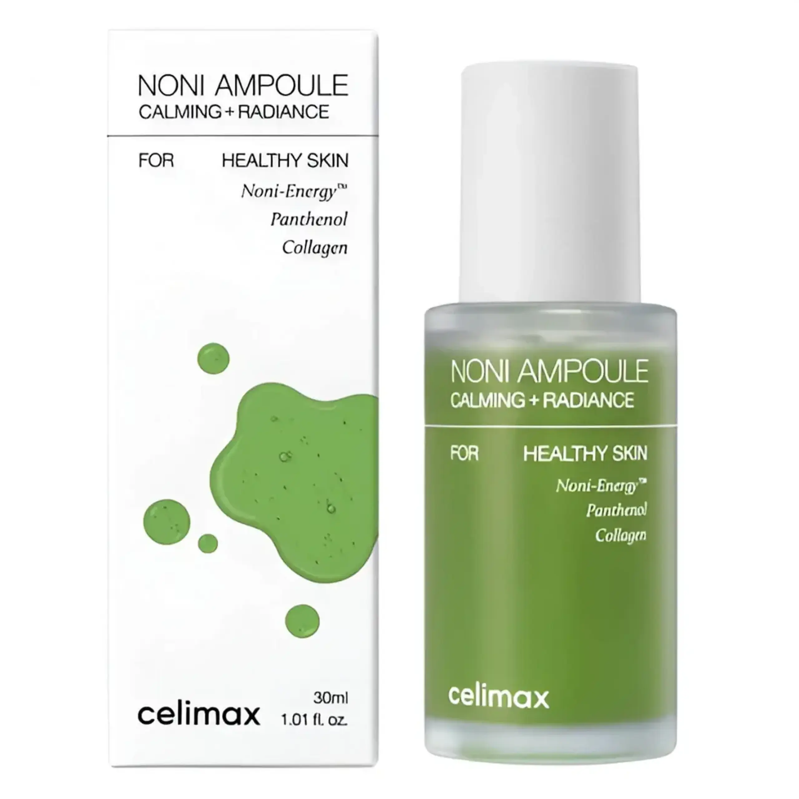 Ser revitalizant cu extract de noni Celimax, The Real Noni Ampoule Calming Radiance, 30 ml