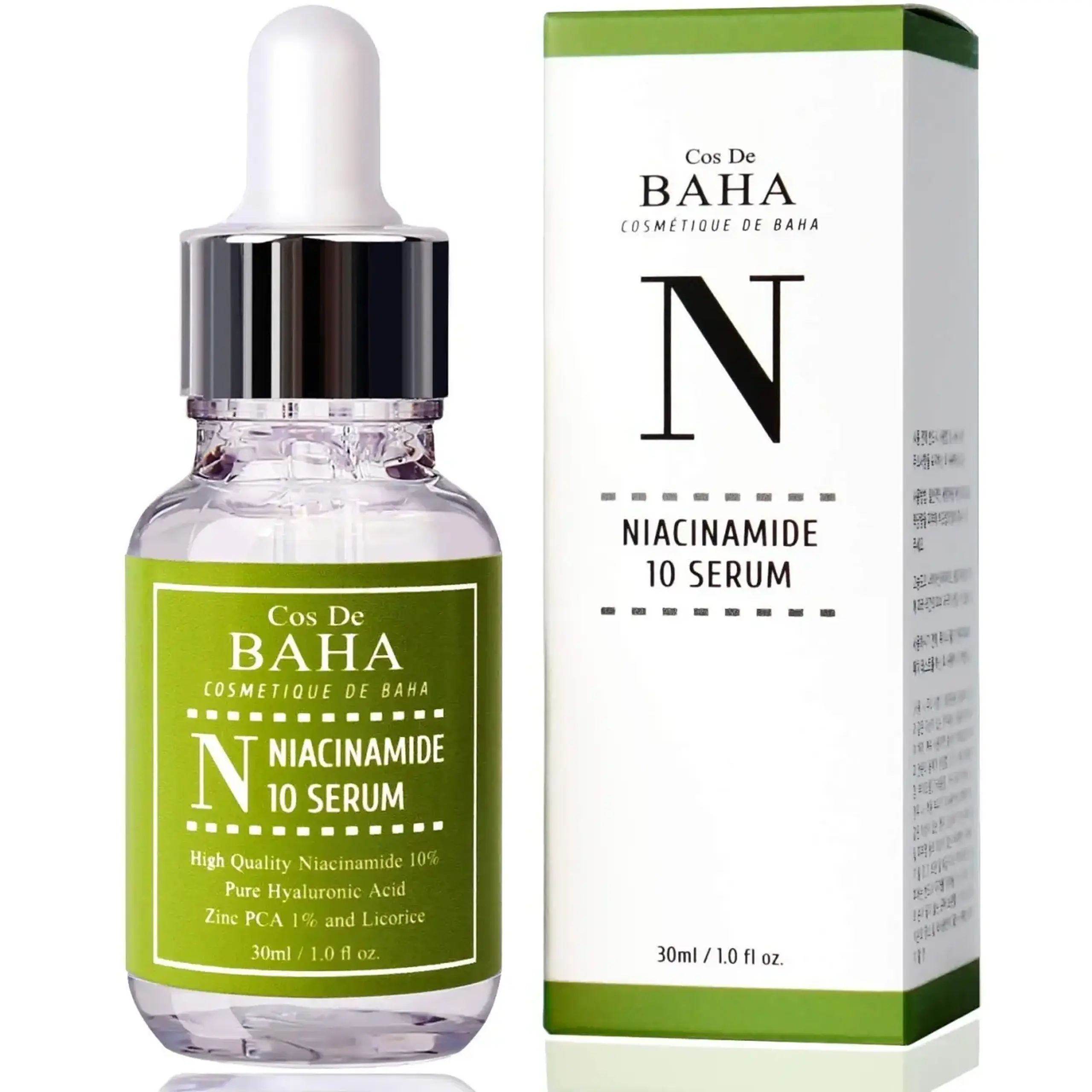 Serum cu niacinamide, Cos De BAHA, N, Niacinamide 10 Serum, 30 ml
