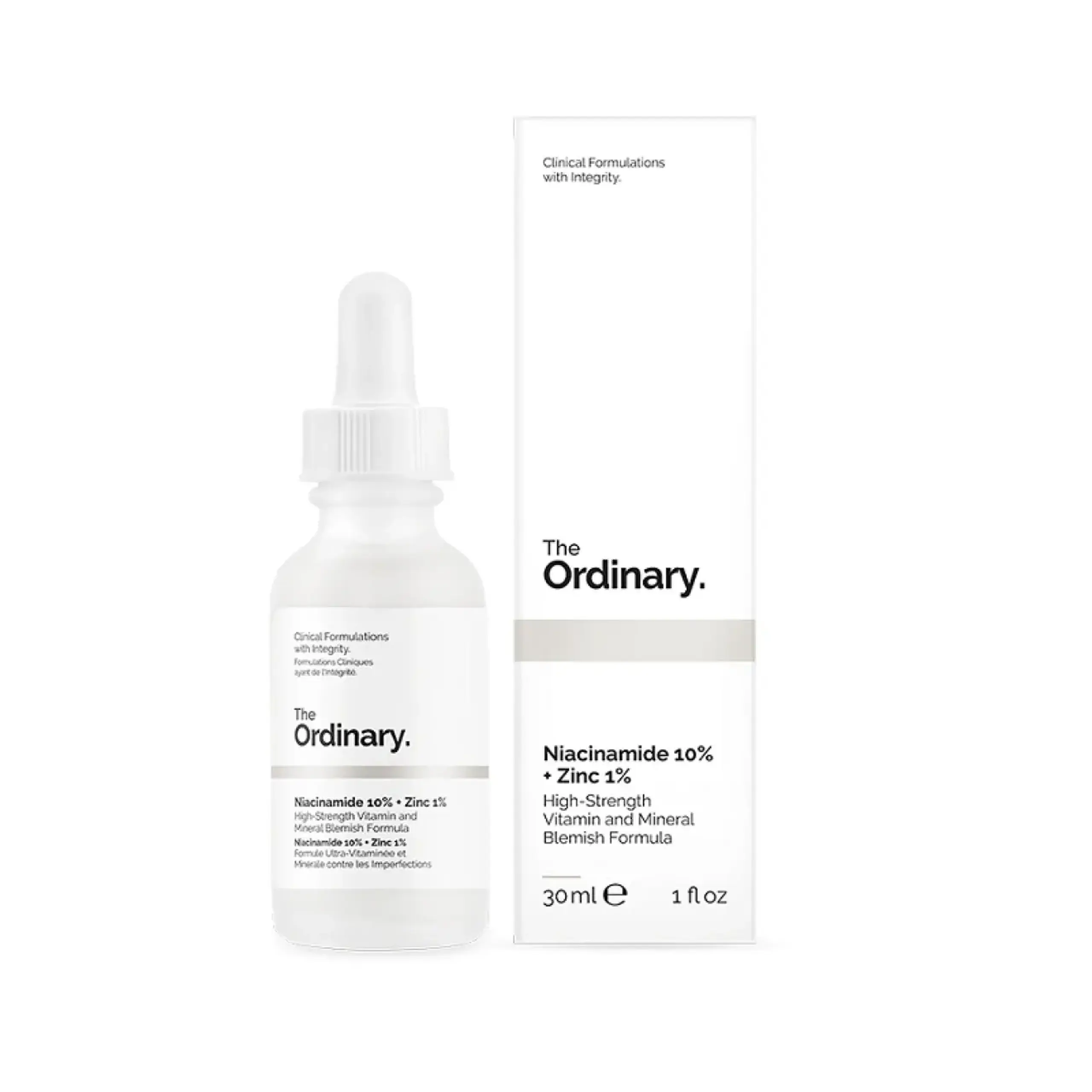 Serum pentru fata The Ordinary, Niacinamide 10% + Zinc PCA 1%, 30ml