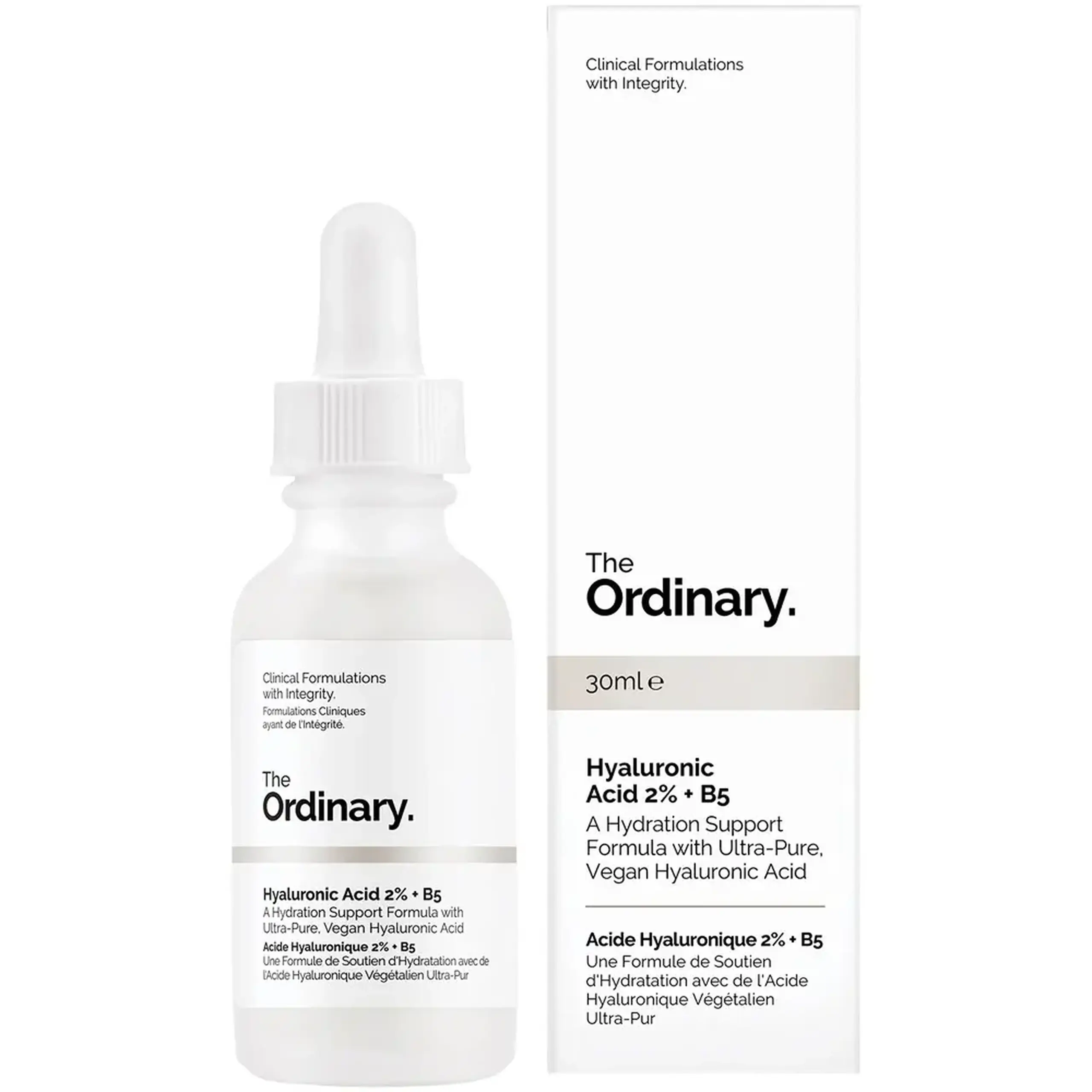 Serum pentru fata The Ordinary, Hyaluronic Acid 2% + B5, 30ml