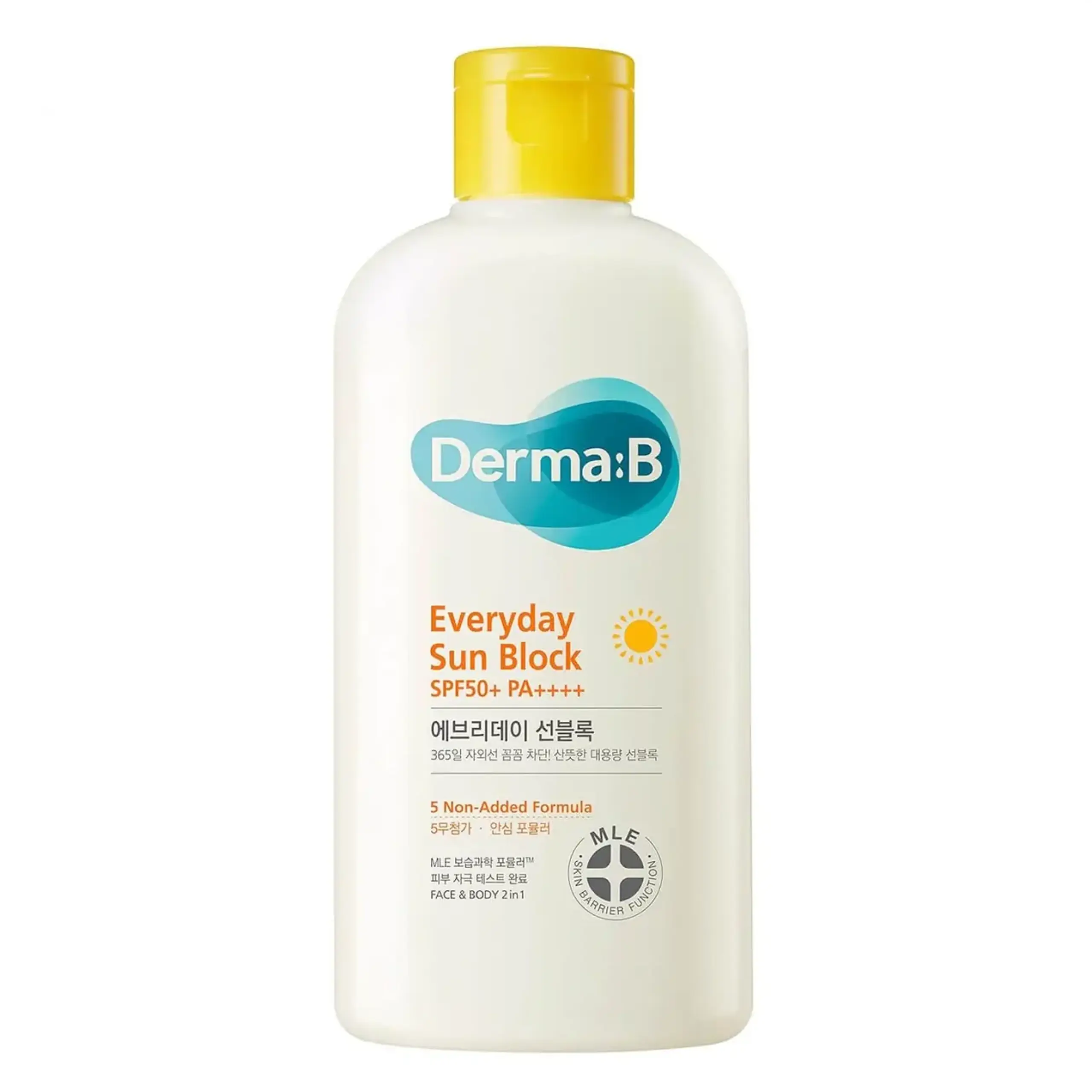 Cremă pentru protecție solară, Derma-B, Everyday Sun Block SPF50+ Pa++++, 200 ml