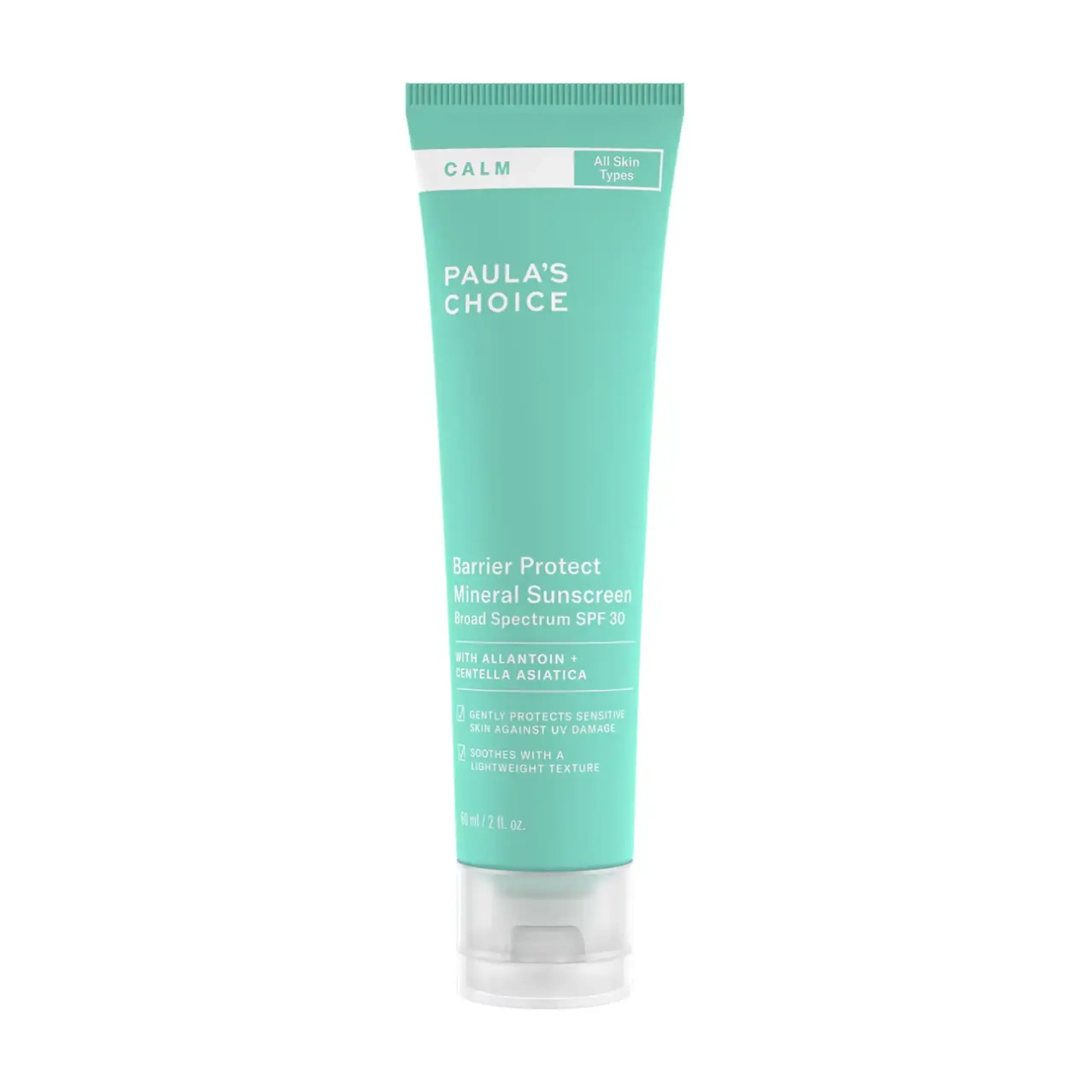 Paulas Choice, Calm Barrier Protect Mineral Sunscreen SPF 30, 60 ml