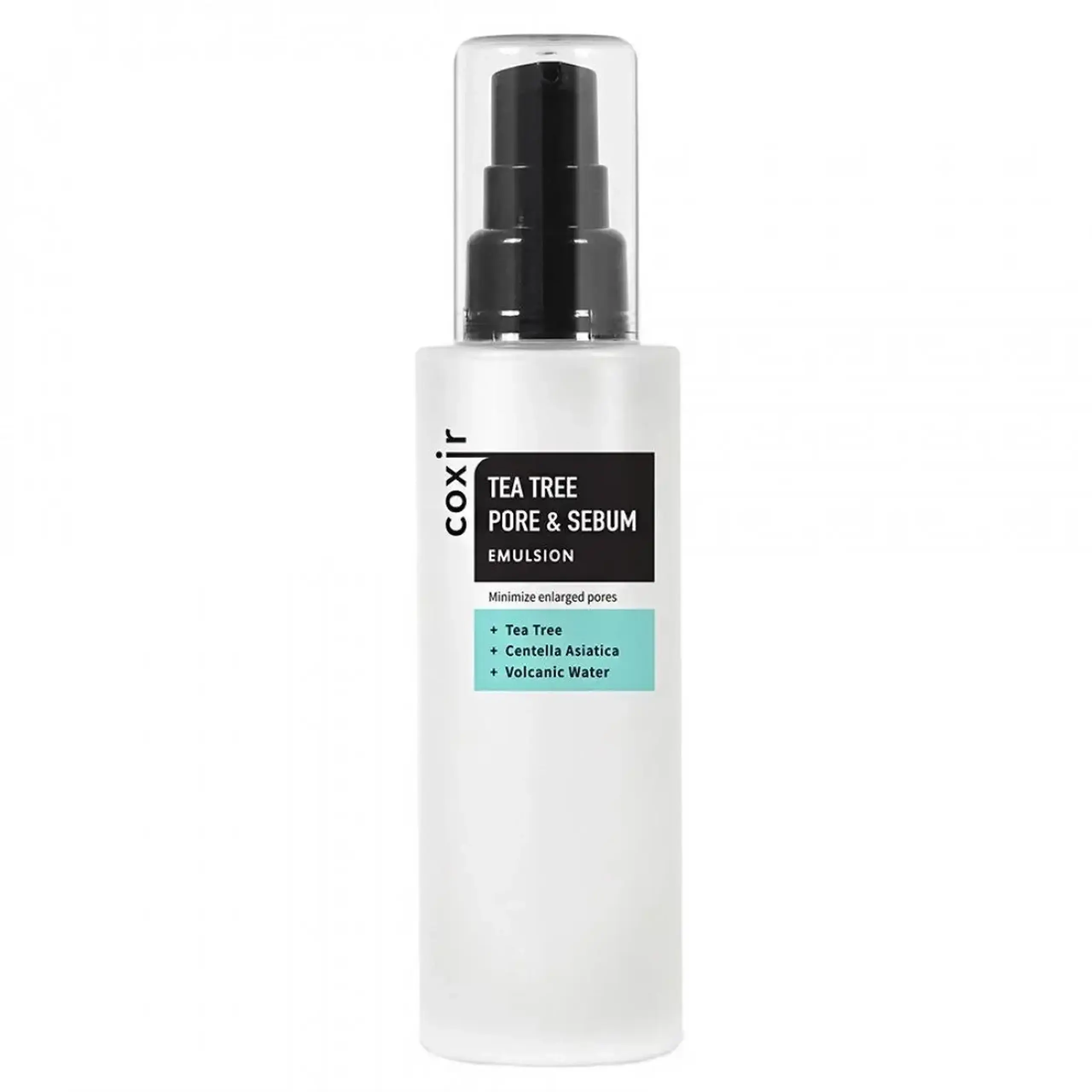 Emulsie pentru pielea predispusă la producerea excesivă de sebum, Coxir, Tea Tree Pore And Sebum Emulsion, 100ml