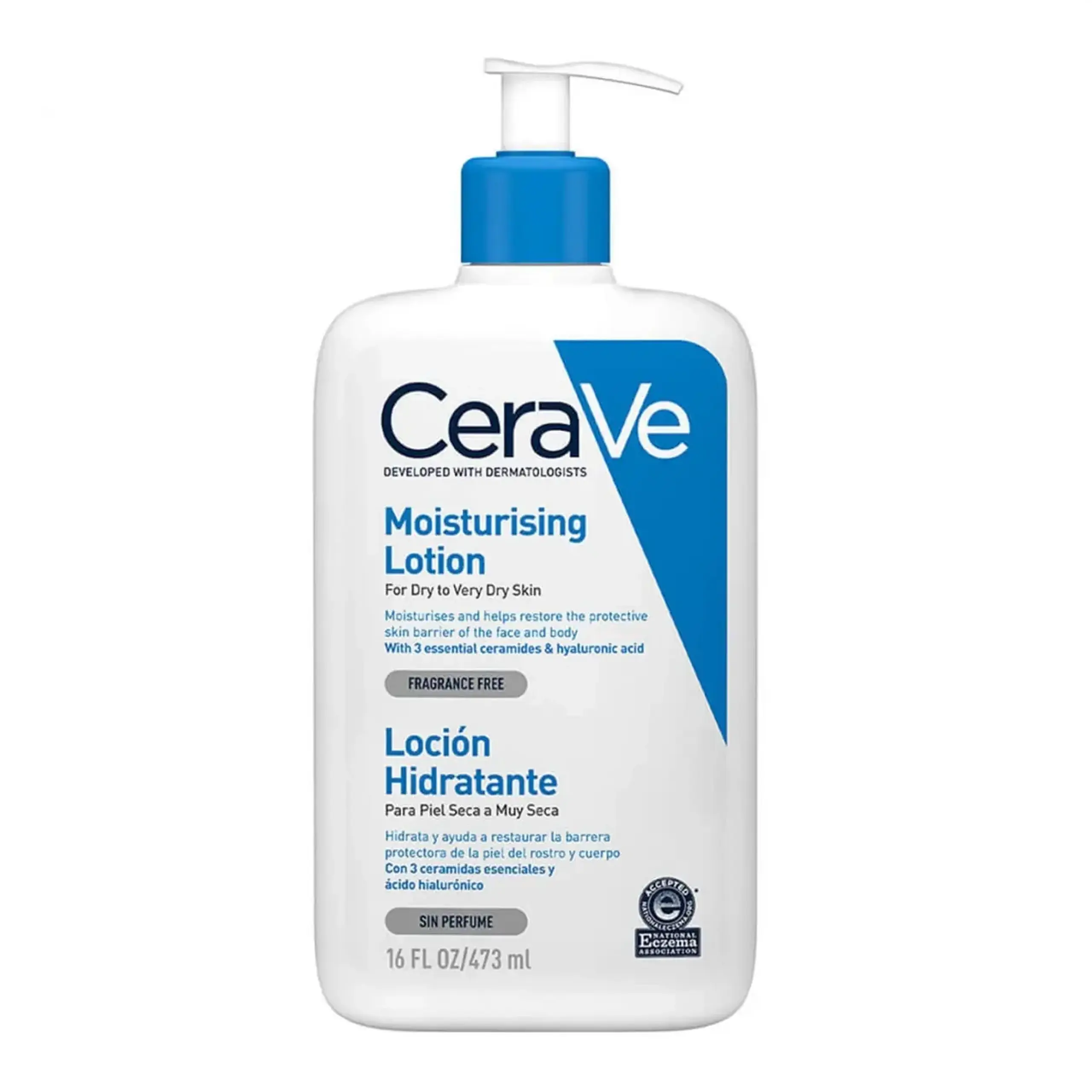 Lotiune hidratanta de fata si corp CeraVe, Moisturizing Lotion, for dry to very dry skin, 473ml